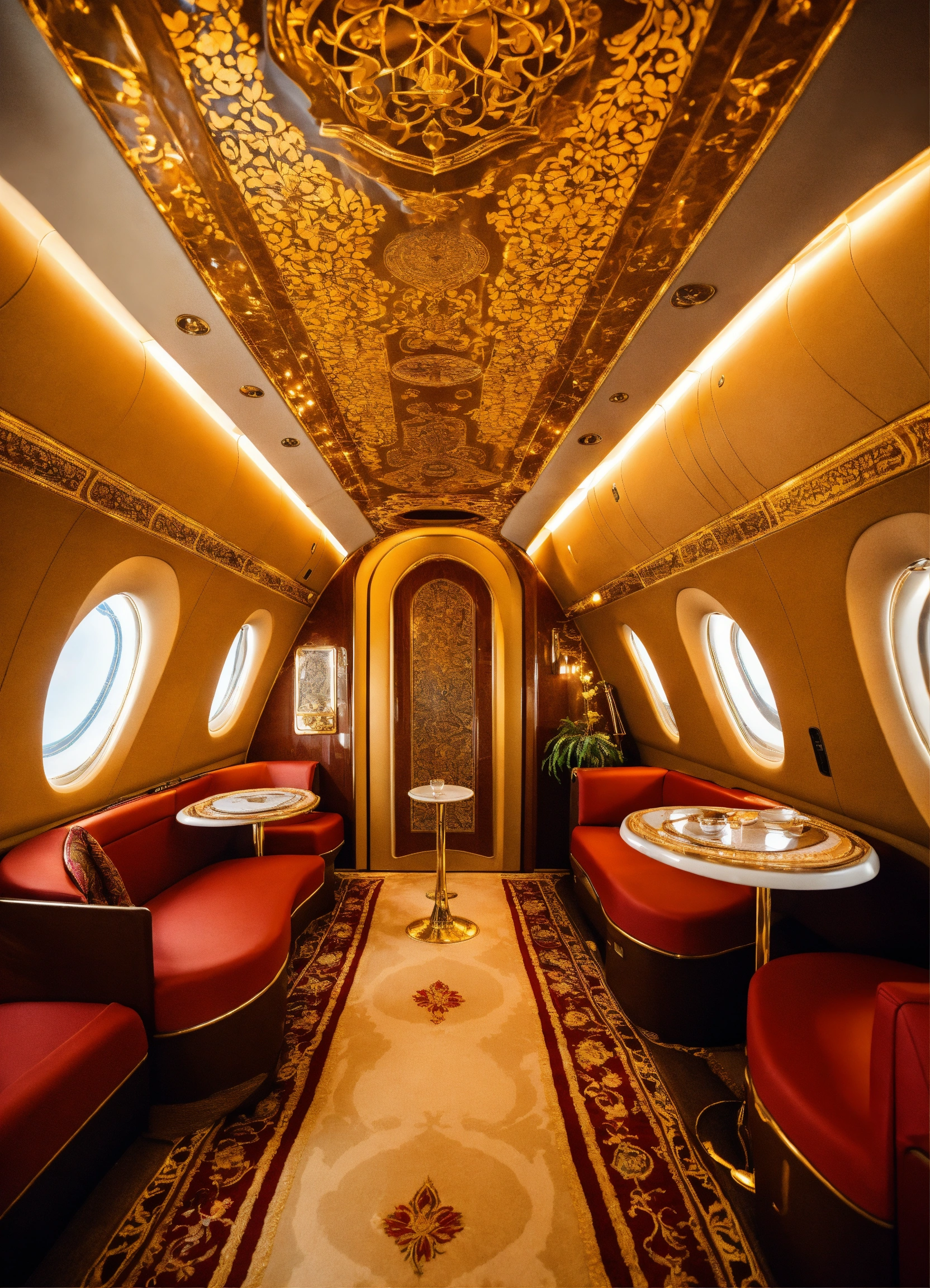 Lexica - Arabic coffe baroque Saudi nouveau riche style airplane ...