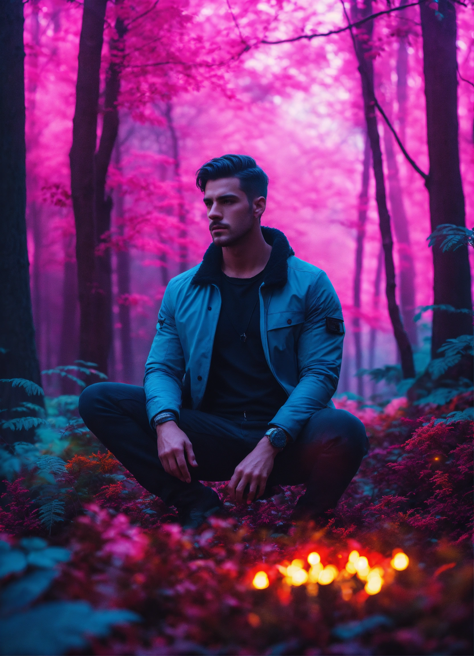 Lexica - Cinematic photography, modern, male enigma archetype, in a ...
