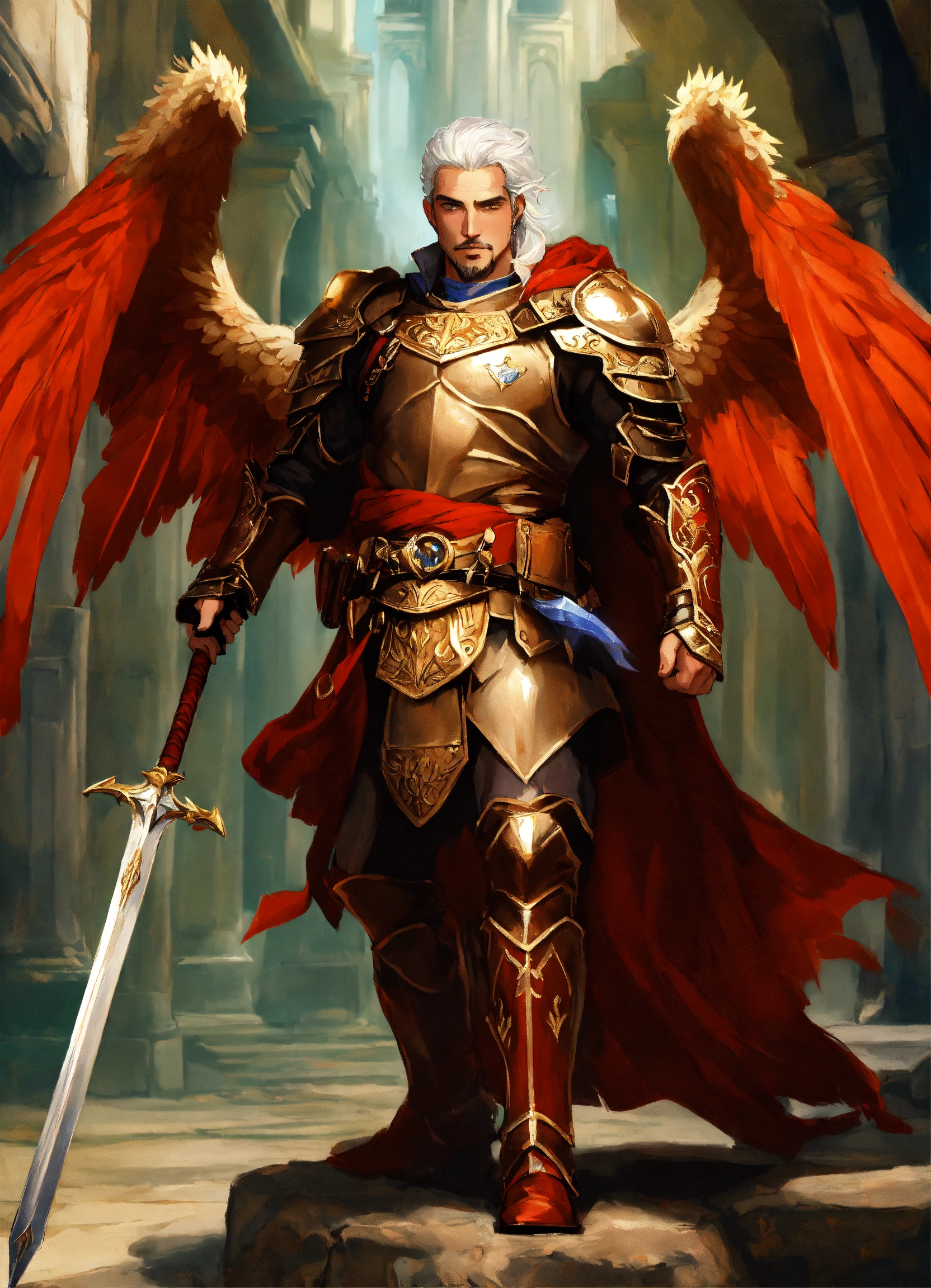 Lexica - Corvant Alvaro from Dungeons and Dragons, He is an Aasimar ...