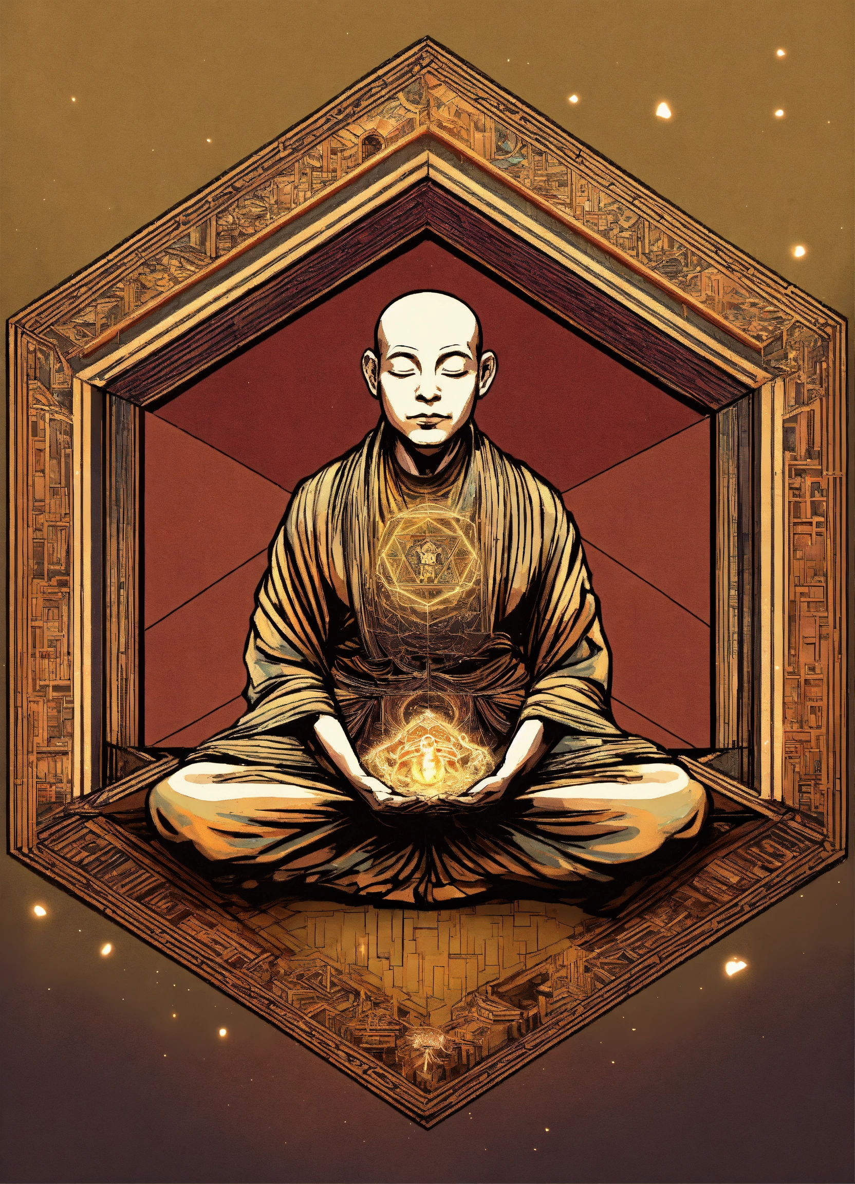 Lexica - Diamond Toad That is Buddhist monk that is meditating in a ...