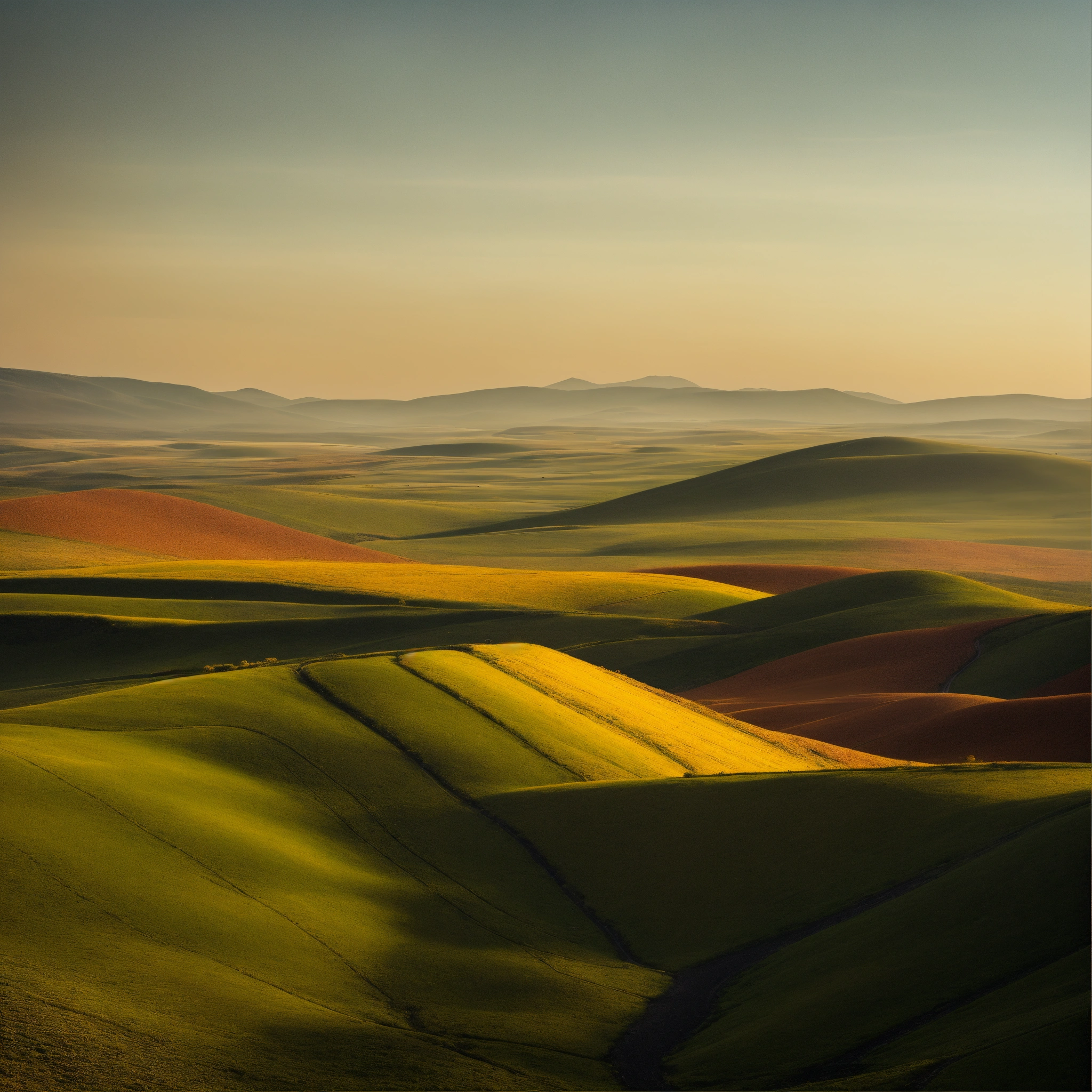 Lexica - High-resolution photograph of landscape abstract, a minimalist ...