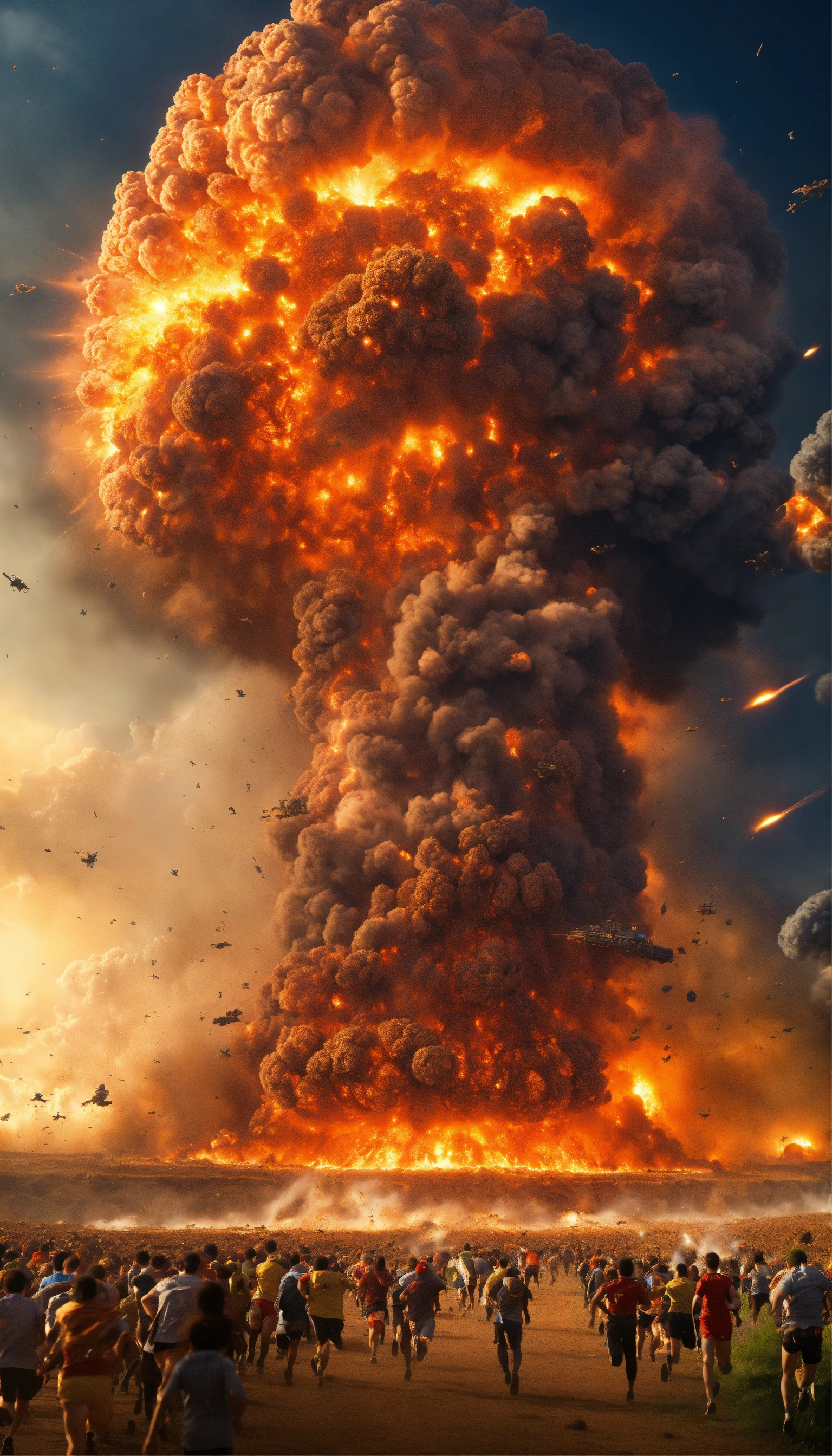 Lexica - A mass explosion on earth that destroys all of humanity, scary ...