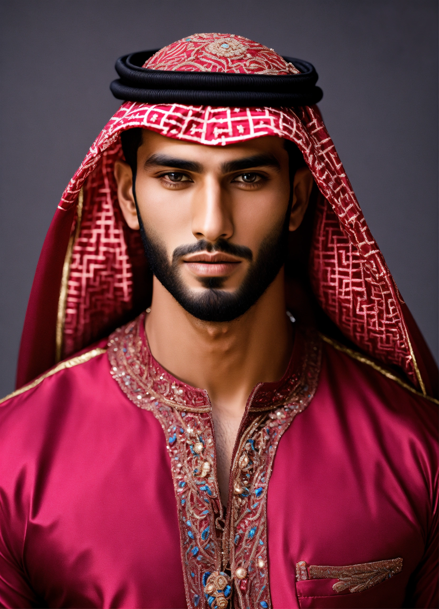 Lexica - Arab male fashion model