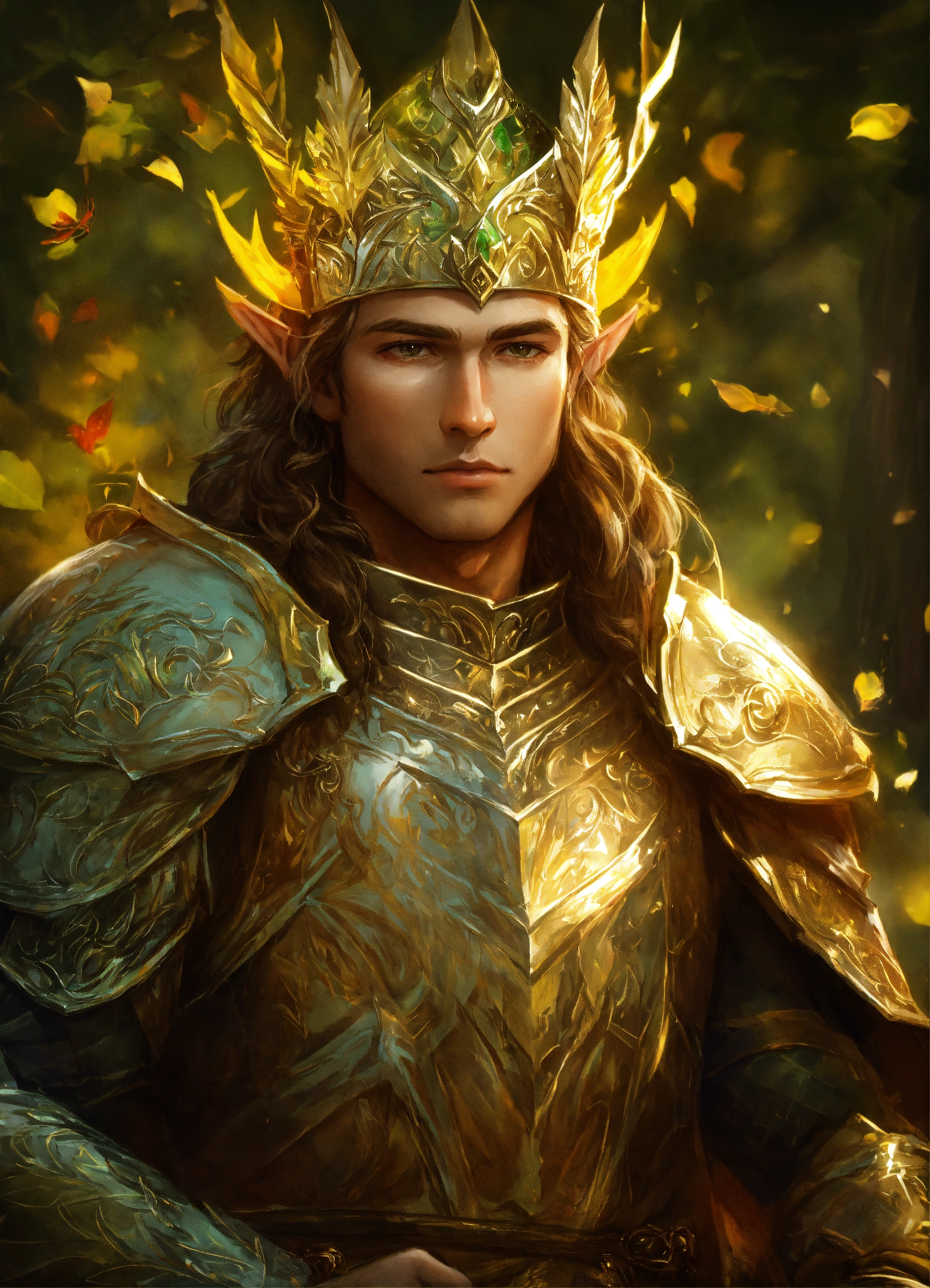 Lexica - King elf, the good king, form the forest of light, an warrior ...