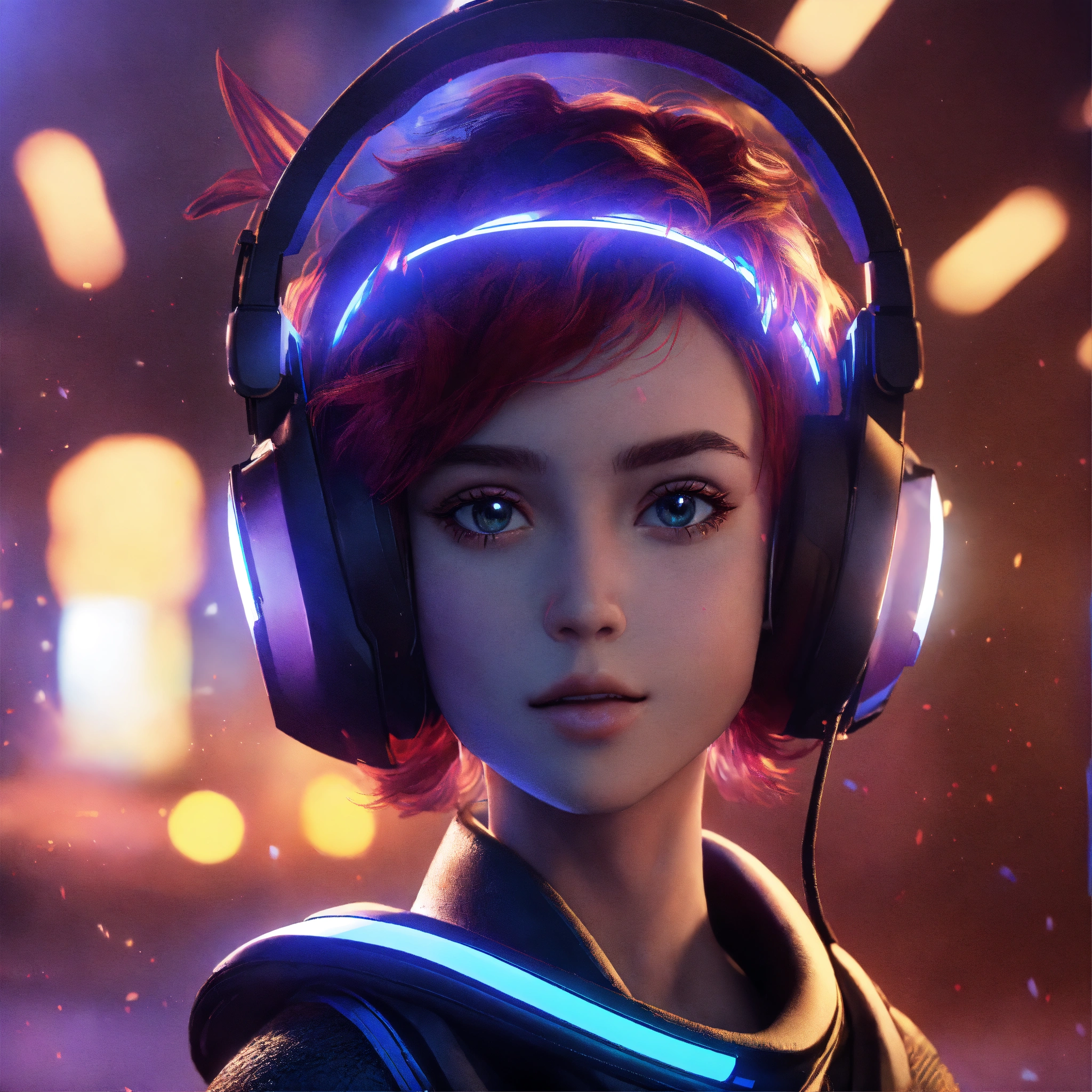 Lexica - A sound visualizer character with personality, waveform ...