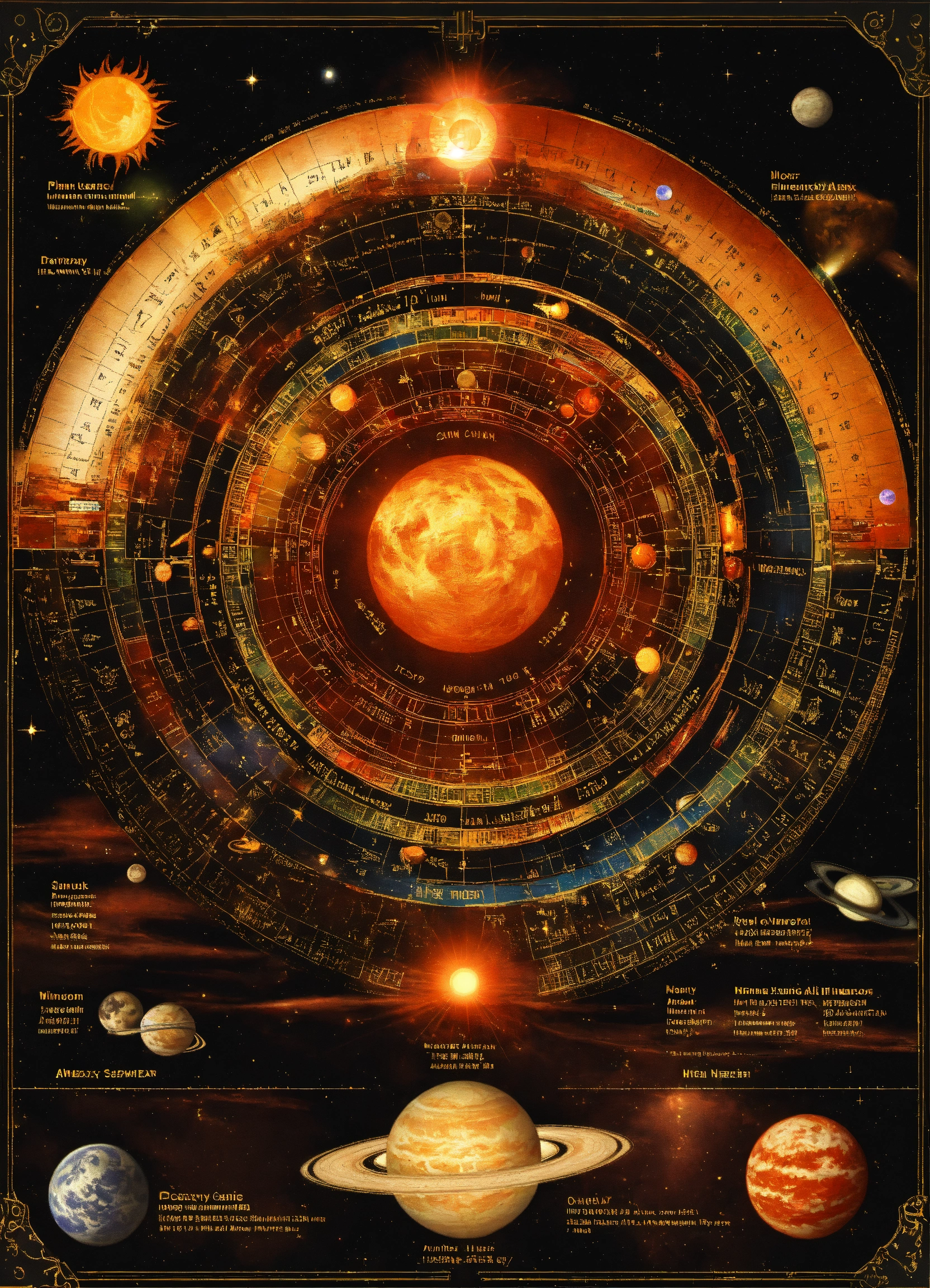 Lexica - Sun, planet, astrology, planetary annual ruler, galaxy, horoscope