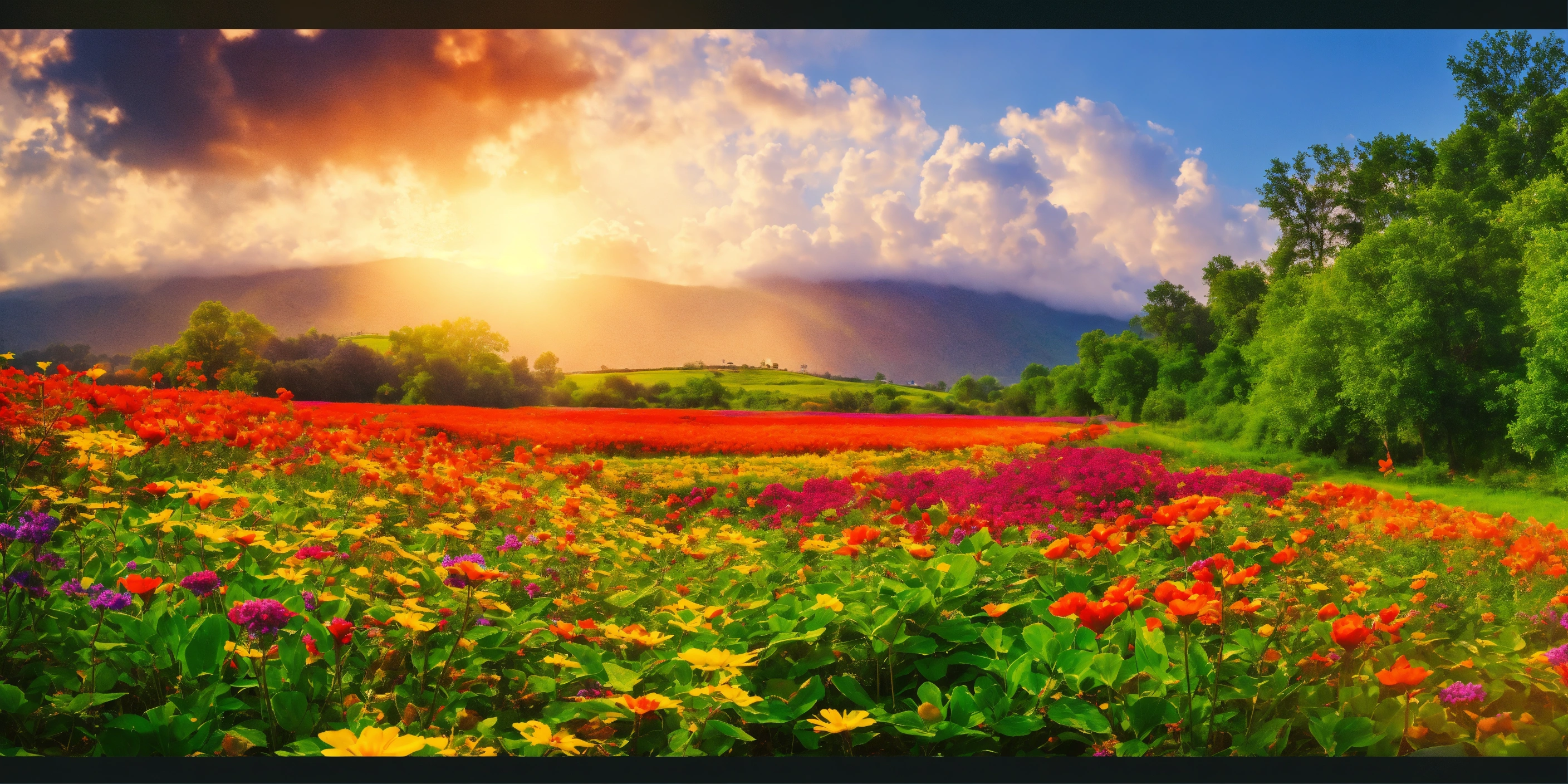 Lexica - Vibrant beautifull weather