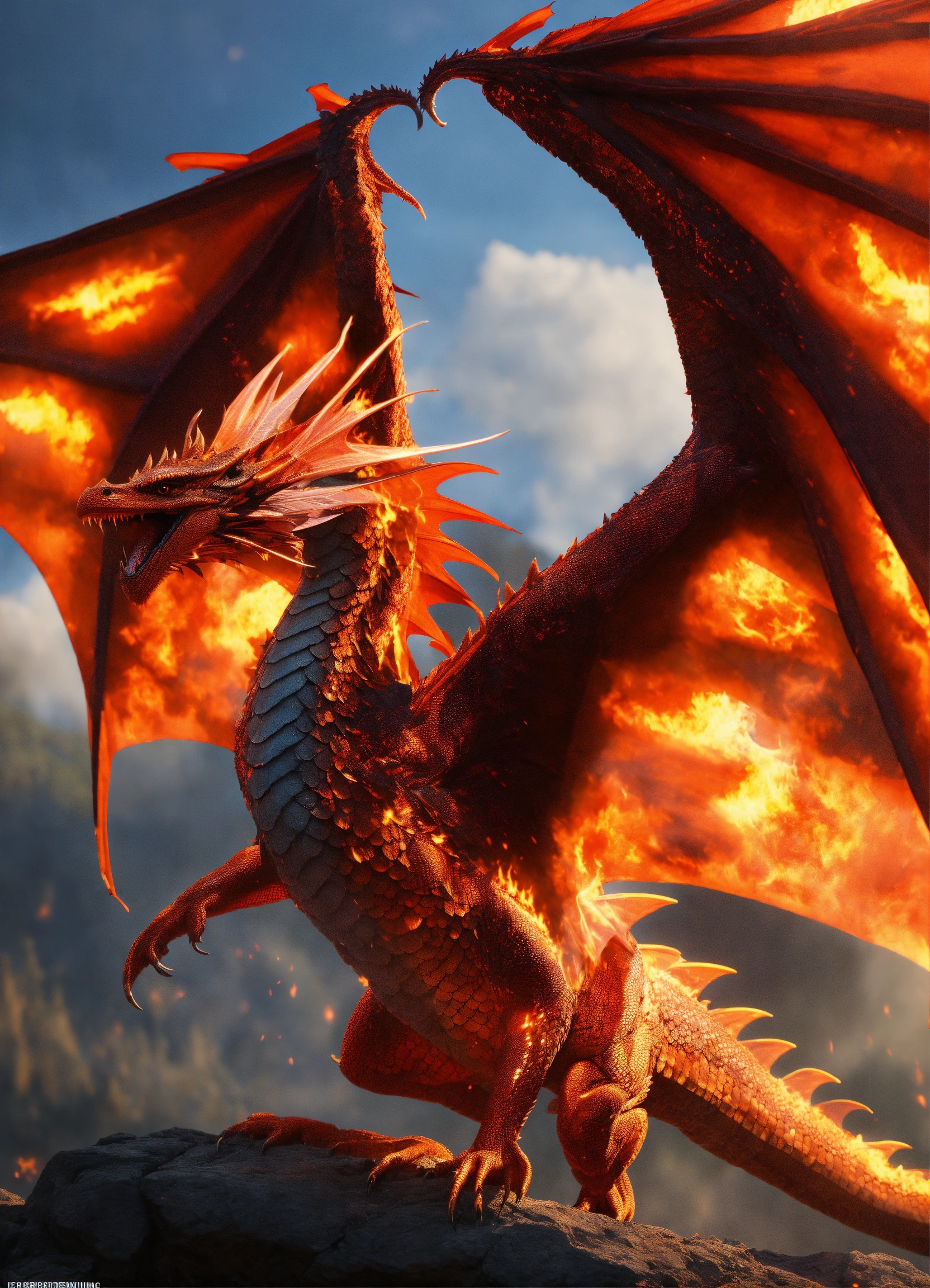 Lexica - Emberwing Dragon Description The Emberwing Dragon is a ...