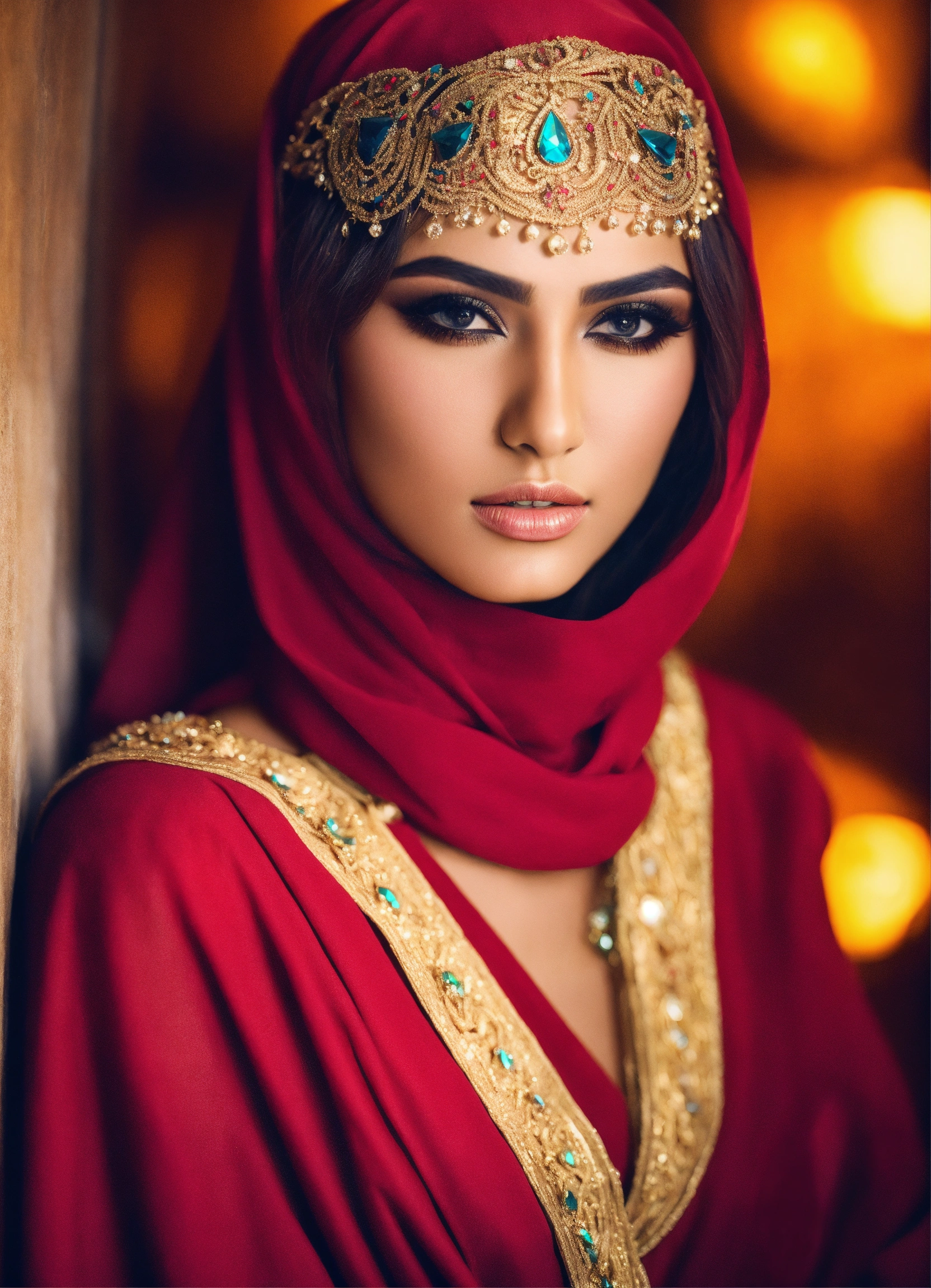 Lexica - Arab fashion model