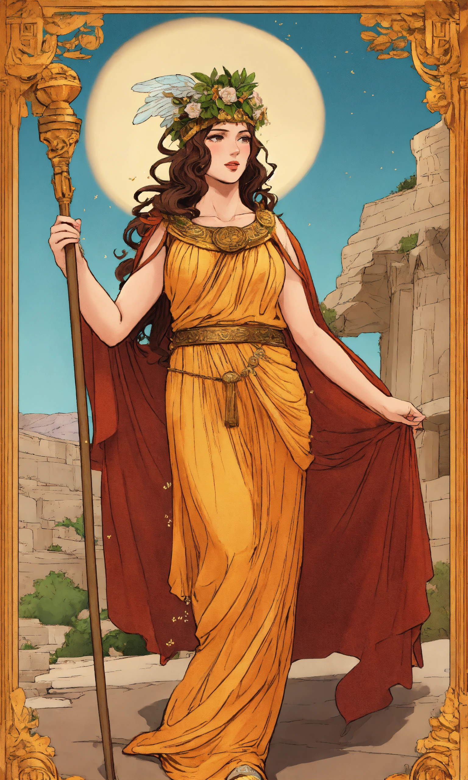 Lexica - Ancient greek Demeter. comic
