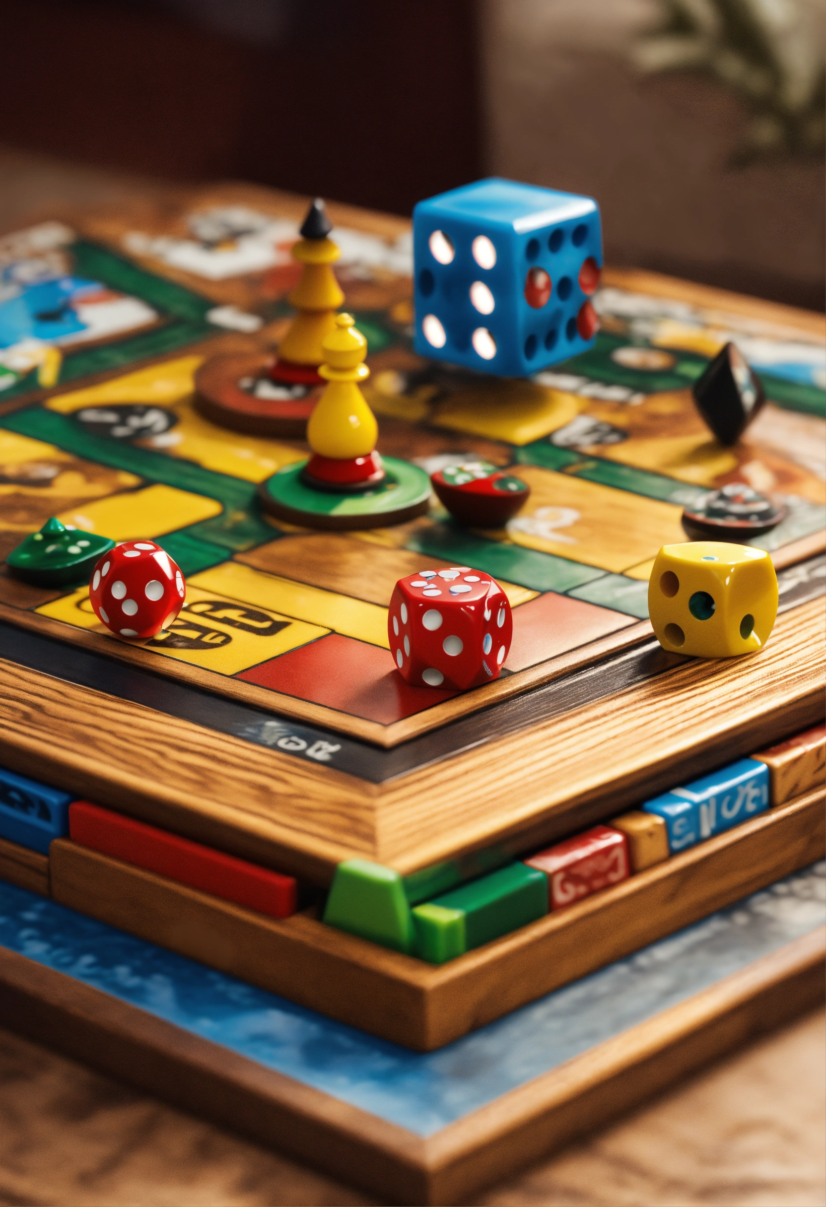 Lexica - Board table game 3d art