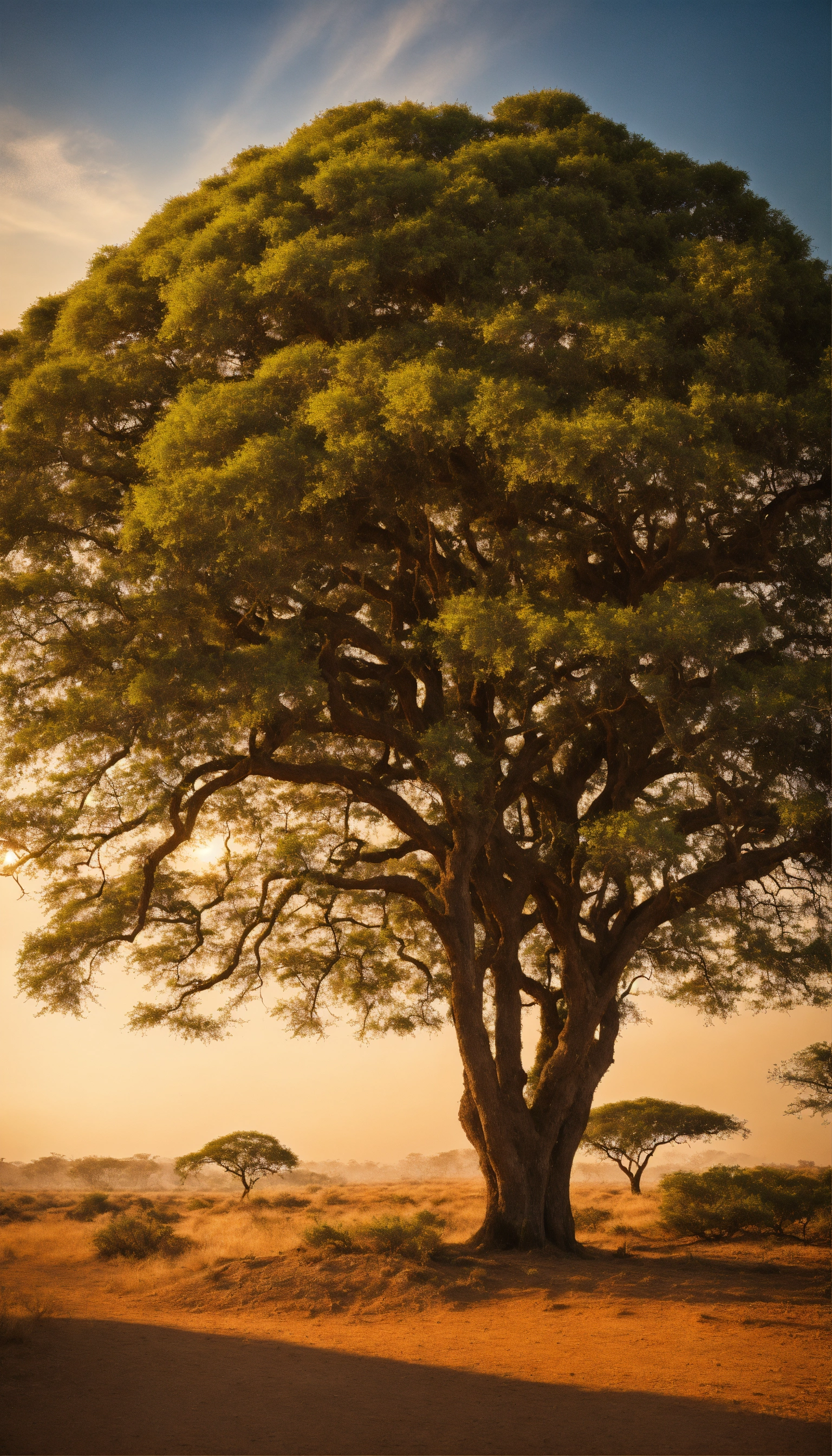 Lexica Acacia trees communicate with each other