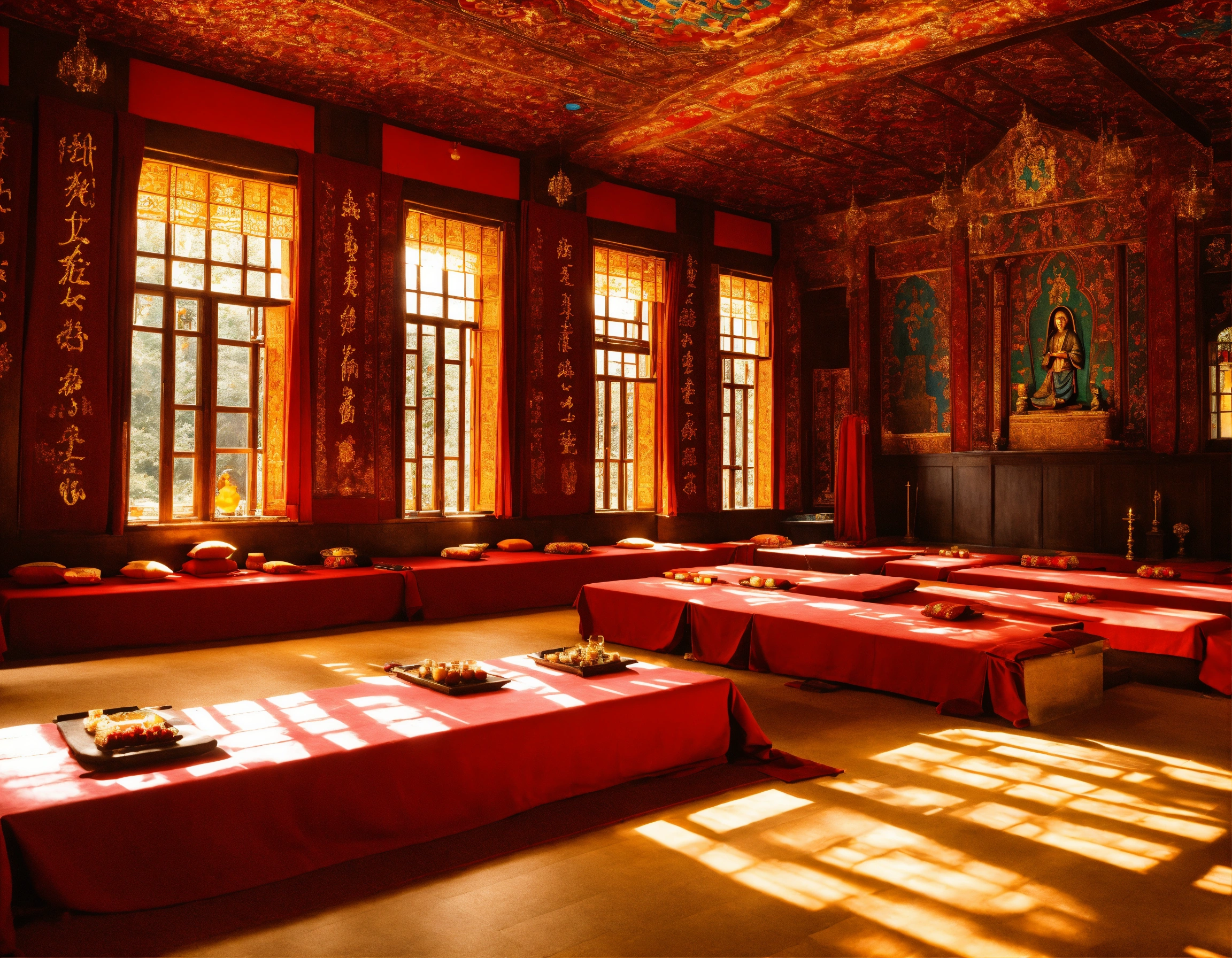 Lexica - Monastery meditation hall