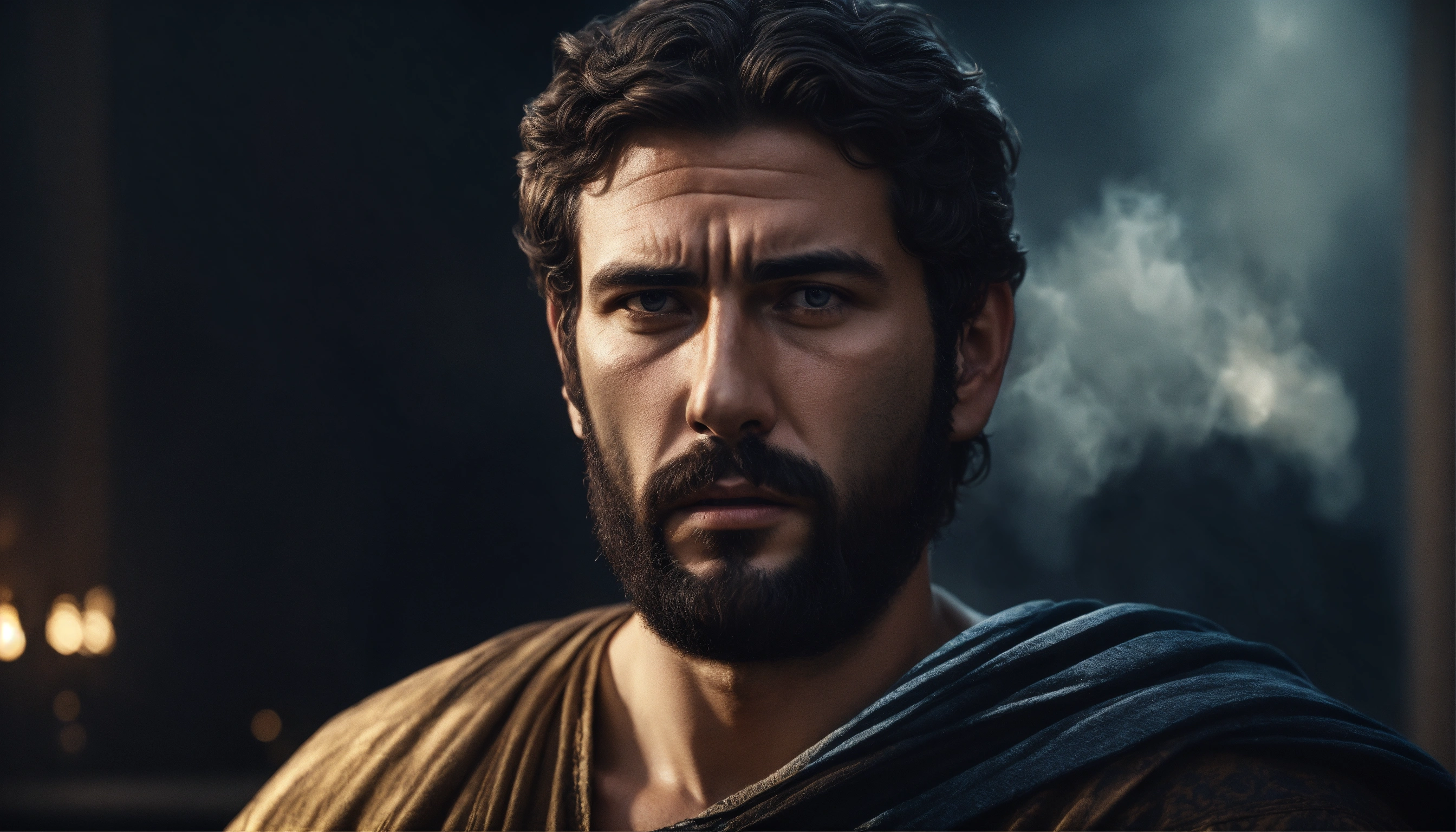 Lexica - Stoic Greek Man, Serene Expression, Artwork, Insanely Well ...