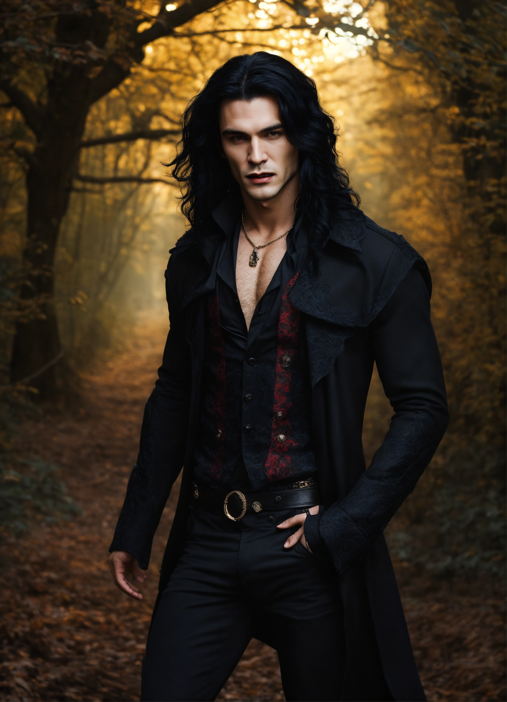 Lexica - Picture of a handsome young vampire, dressed in modern ...