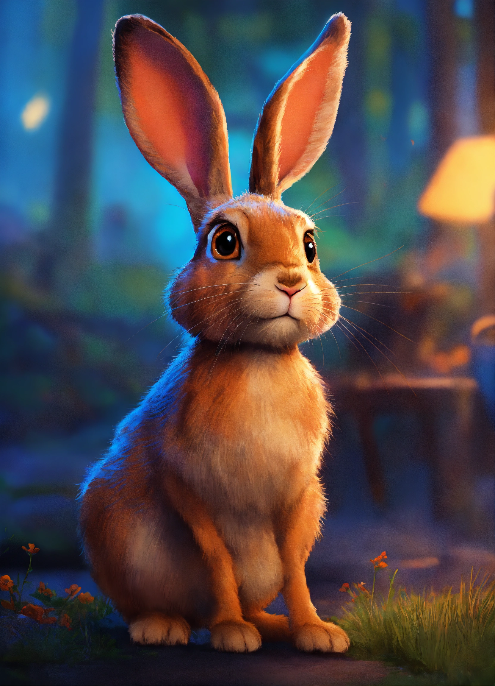 Lexica - Pixar style illustration of a hare
