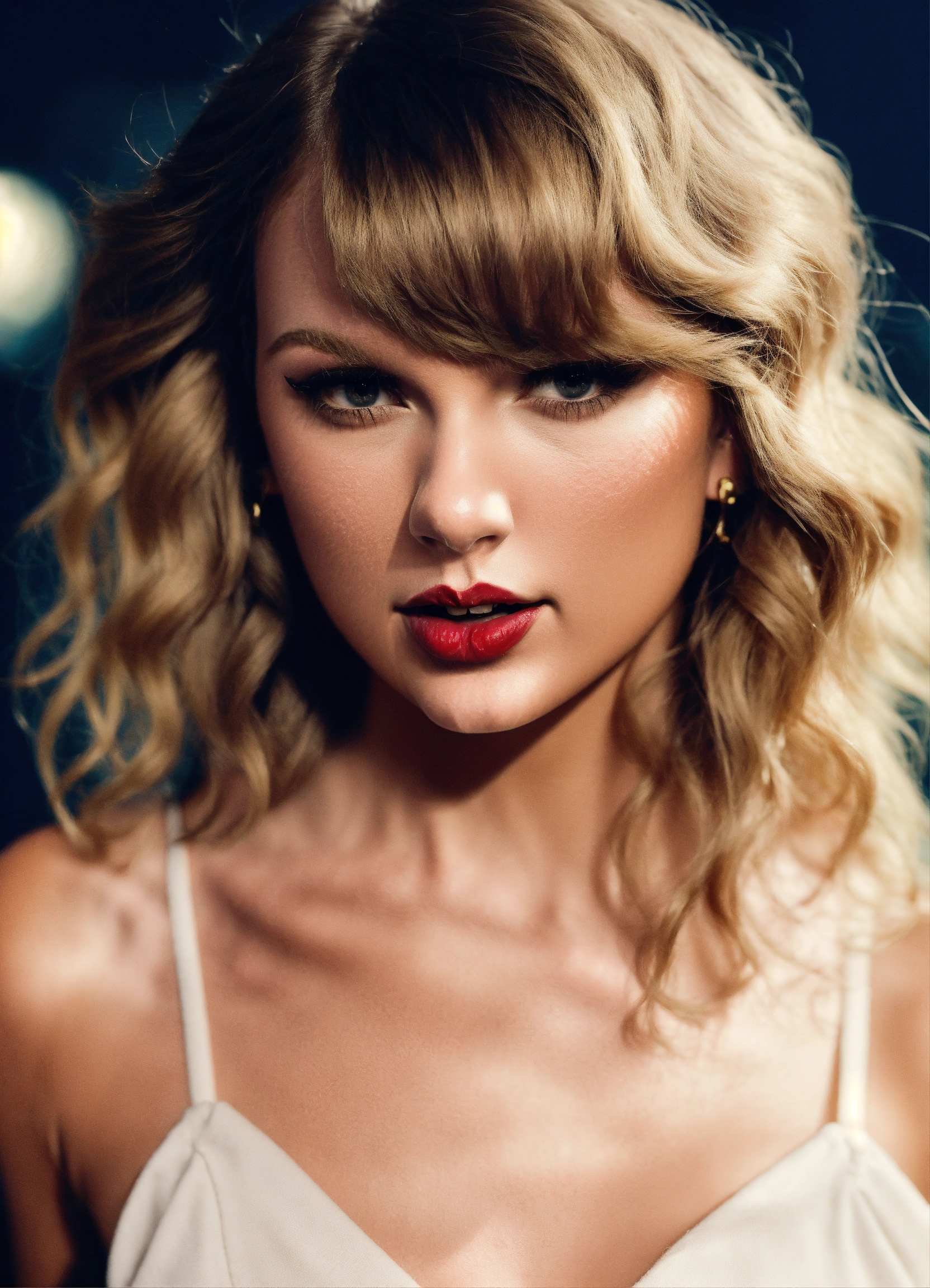 Lexica Photo realistic shot of taylor swift throwing up