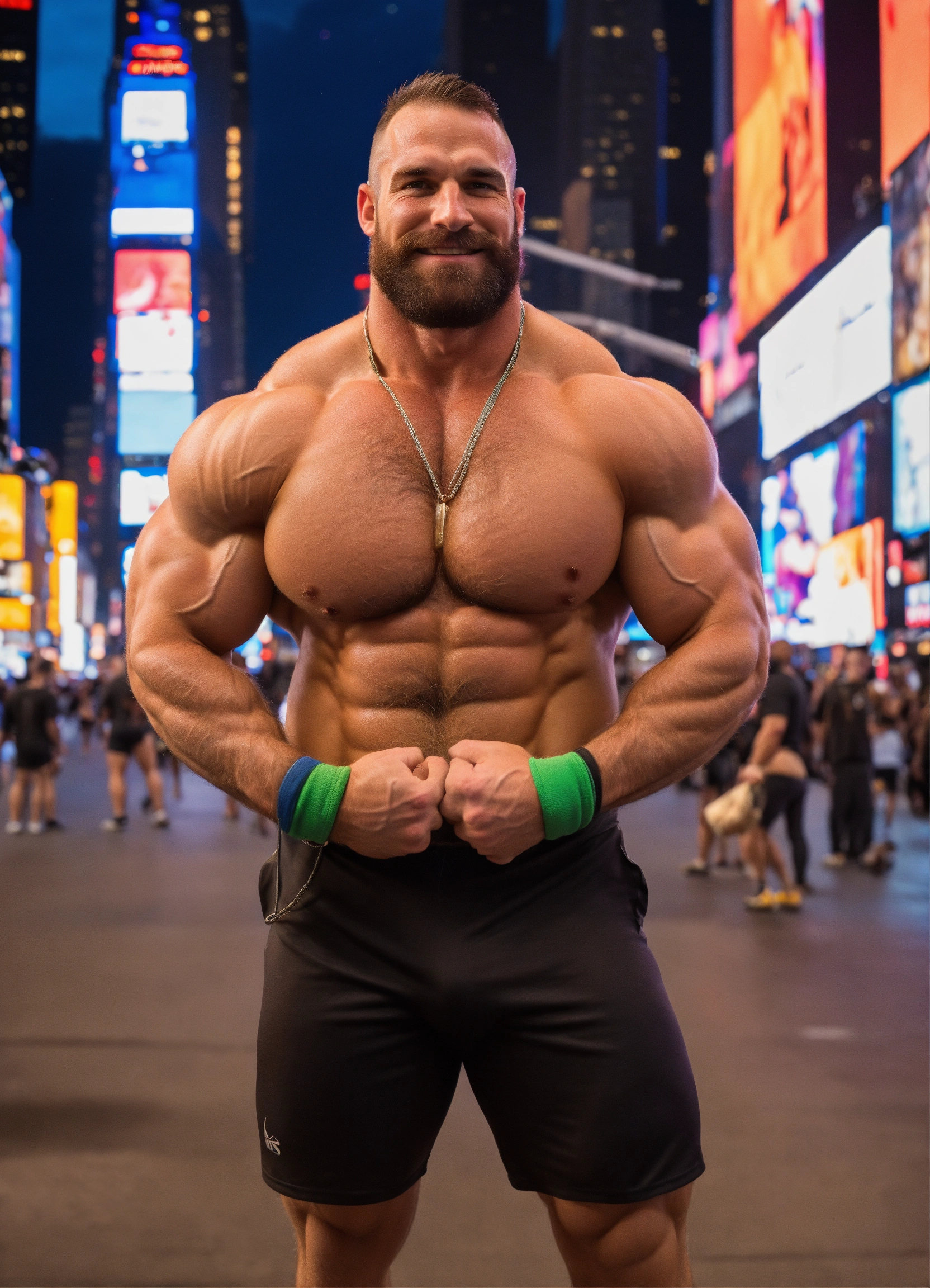 Lexica - 30-year-old hairy Swiss man with big muscles, big bodybuilder ...