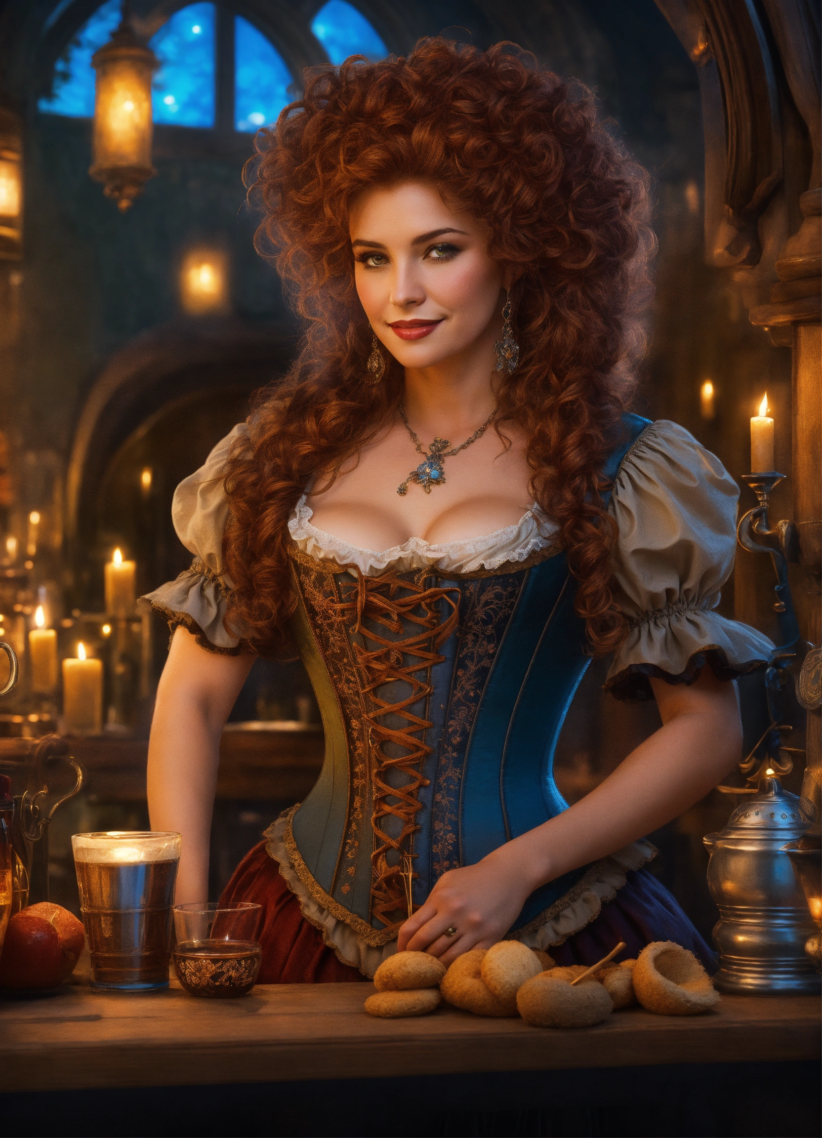 Lexica Bavarian tavern wench Merida