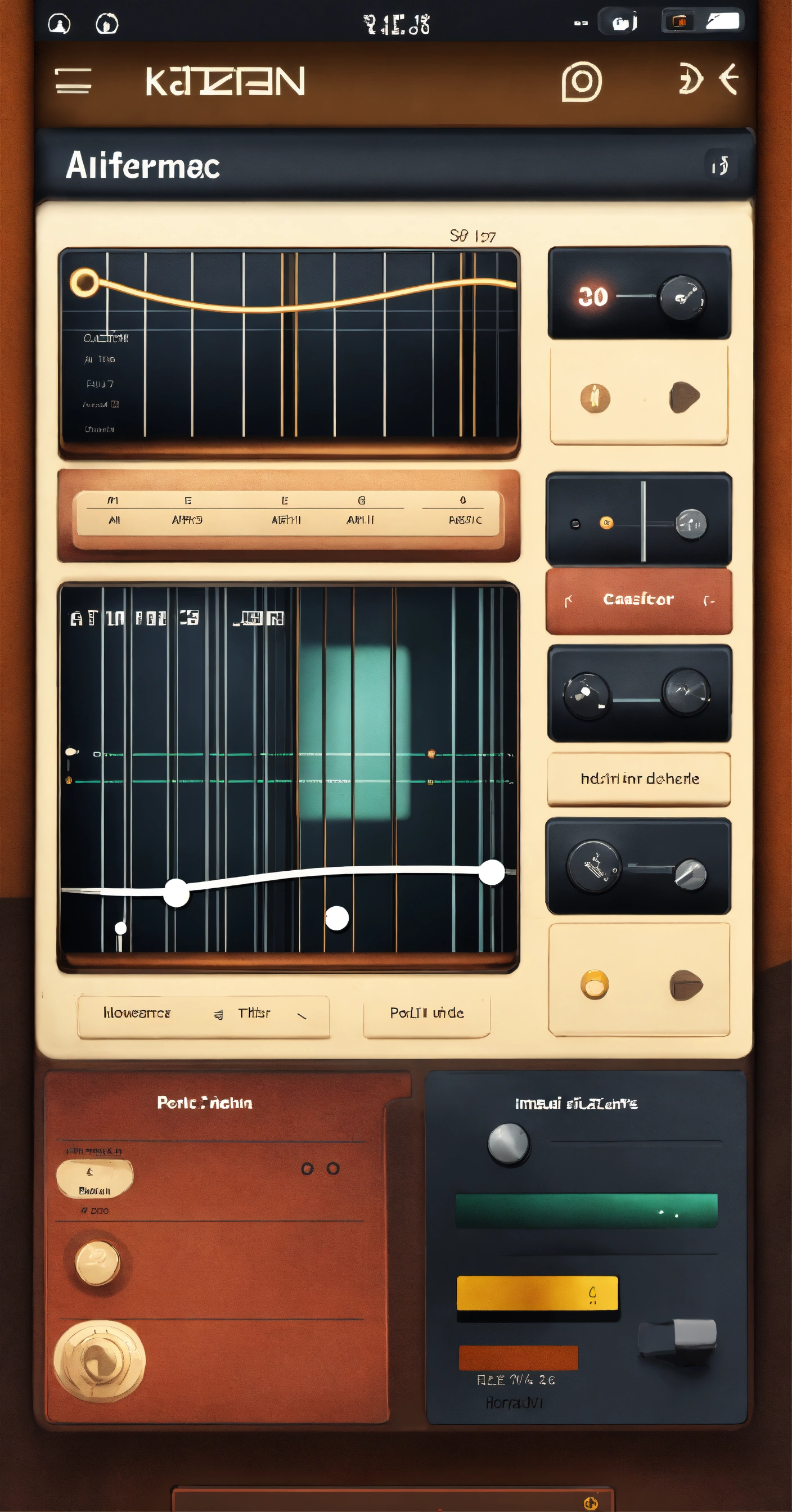 Lexica - Guitar user interface