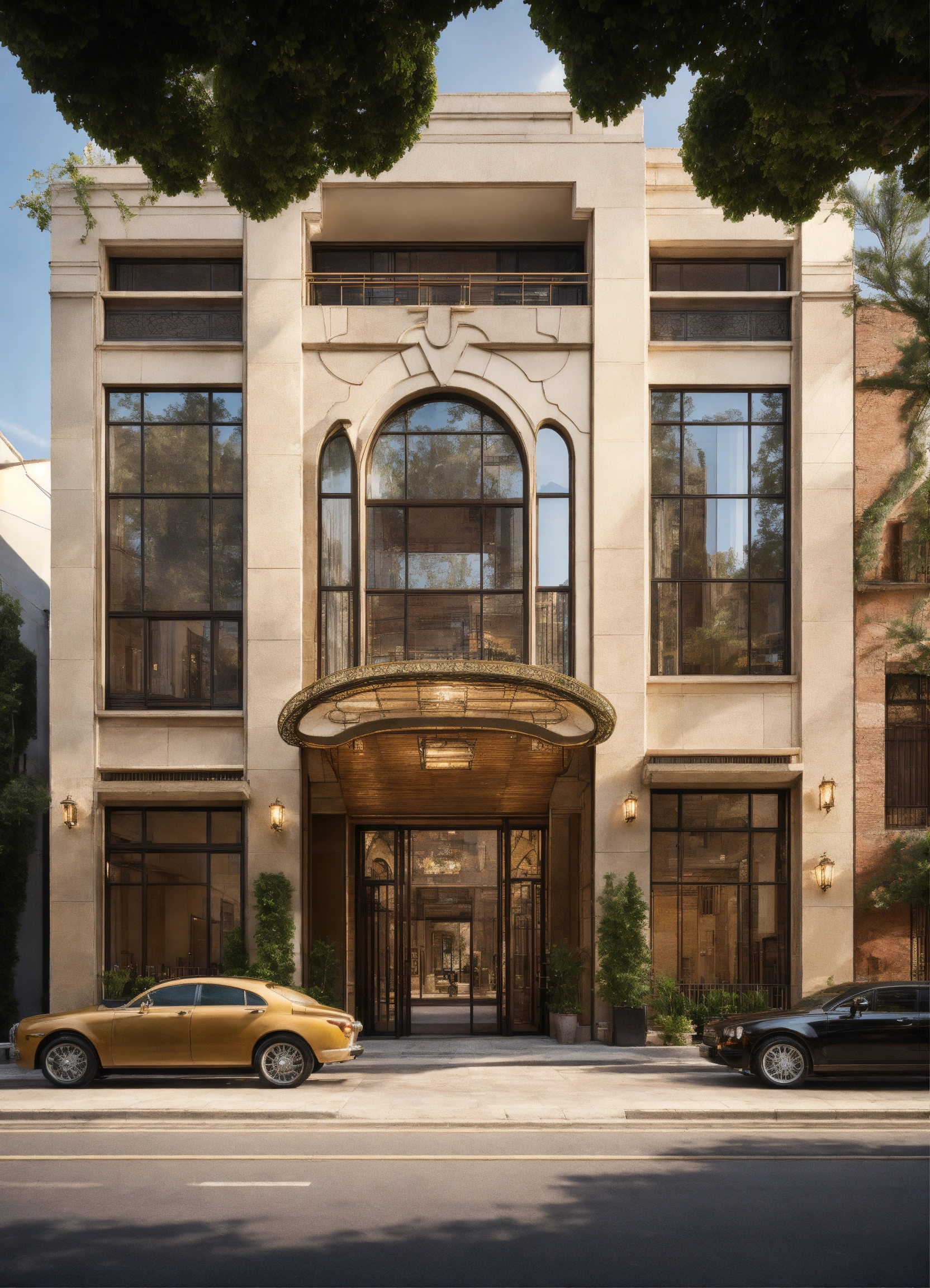 Lexica - Drawing inspiration from art deco style, this three-level ...