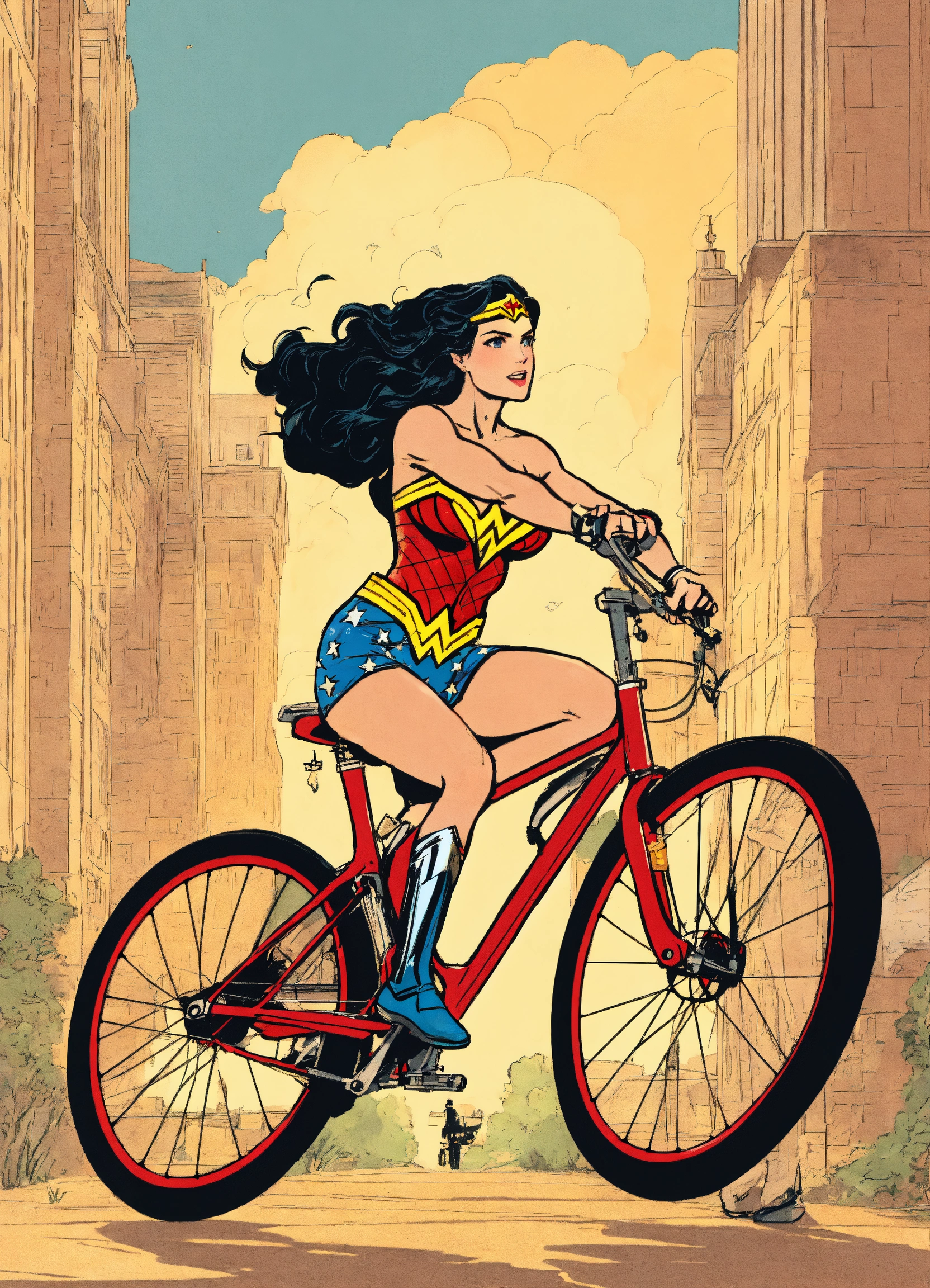 Wonder on sale woman bicycle