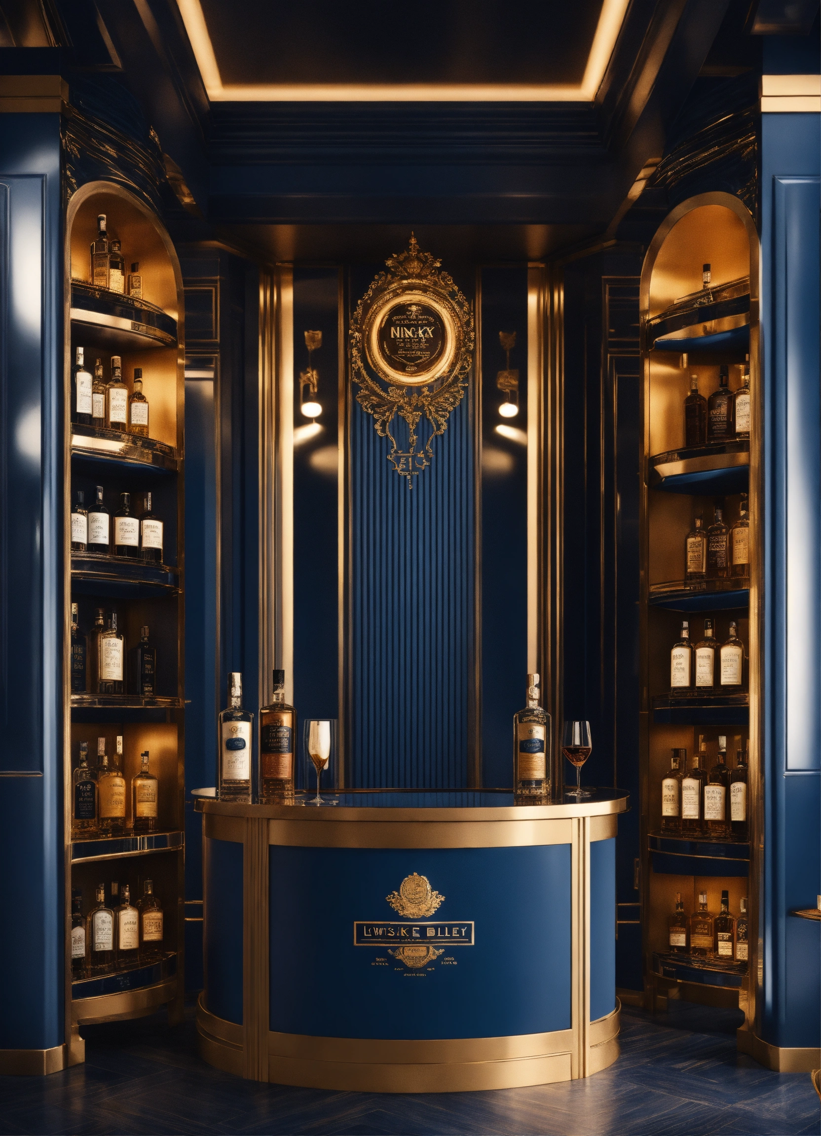Lexica - Luxurious vintage minimalist boutique lounge of branded ...