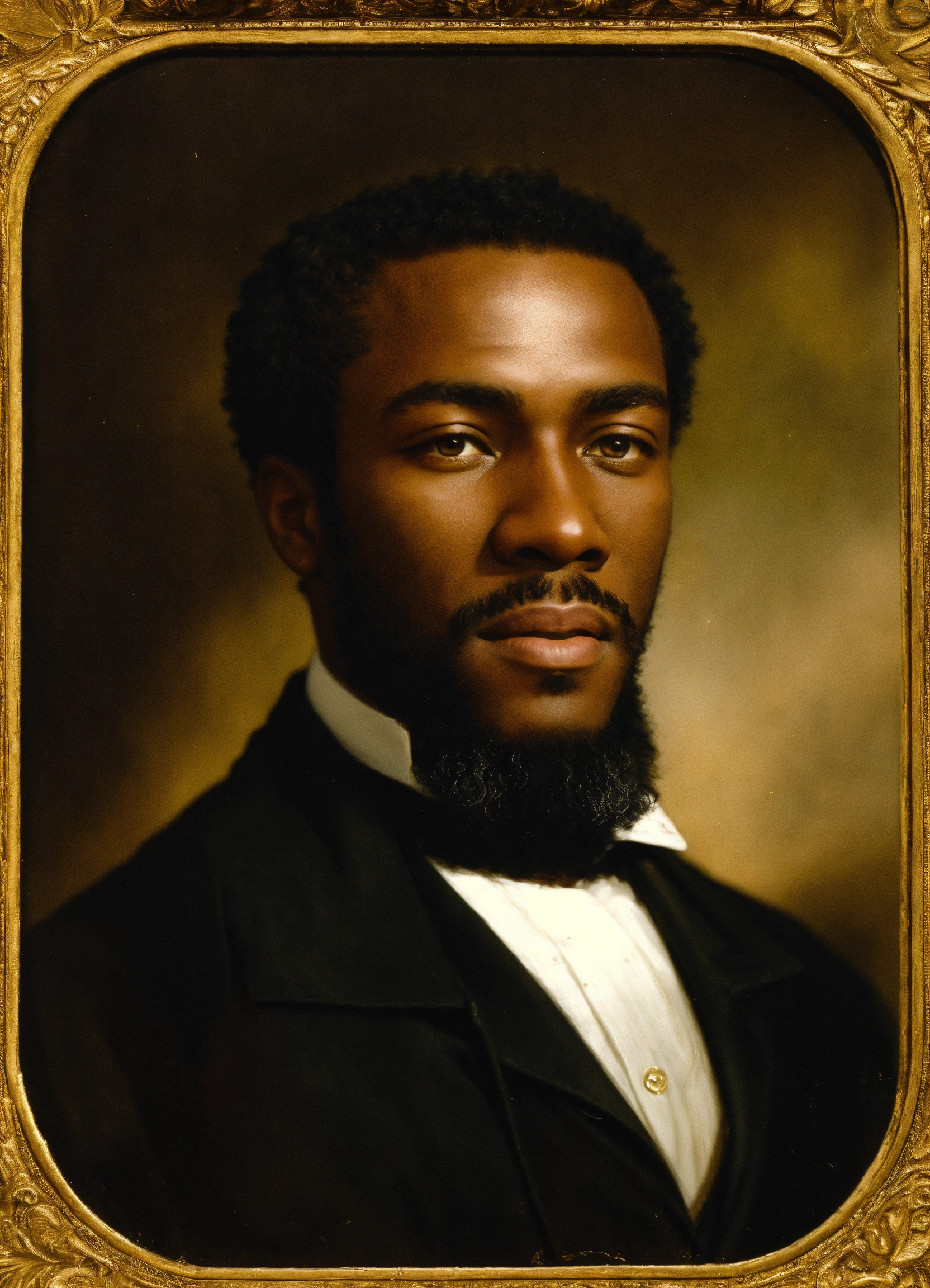 Lexica - Black edison, black male, age 40,1849 setting,