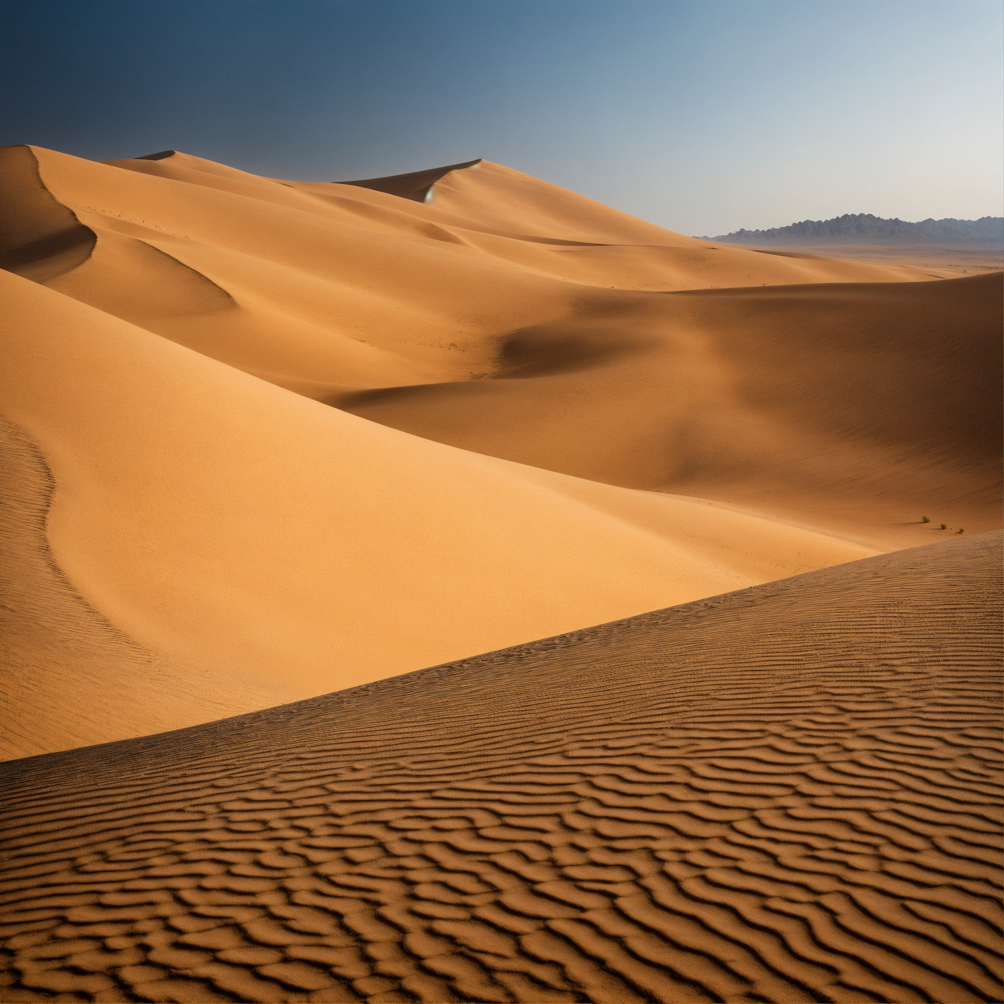 Lexica - High-resolution photograph of landscape desert abstract, a ...