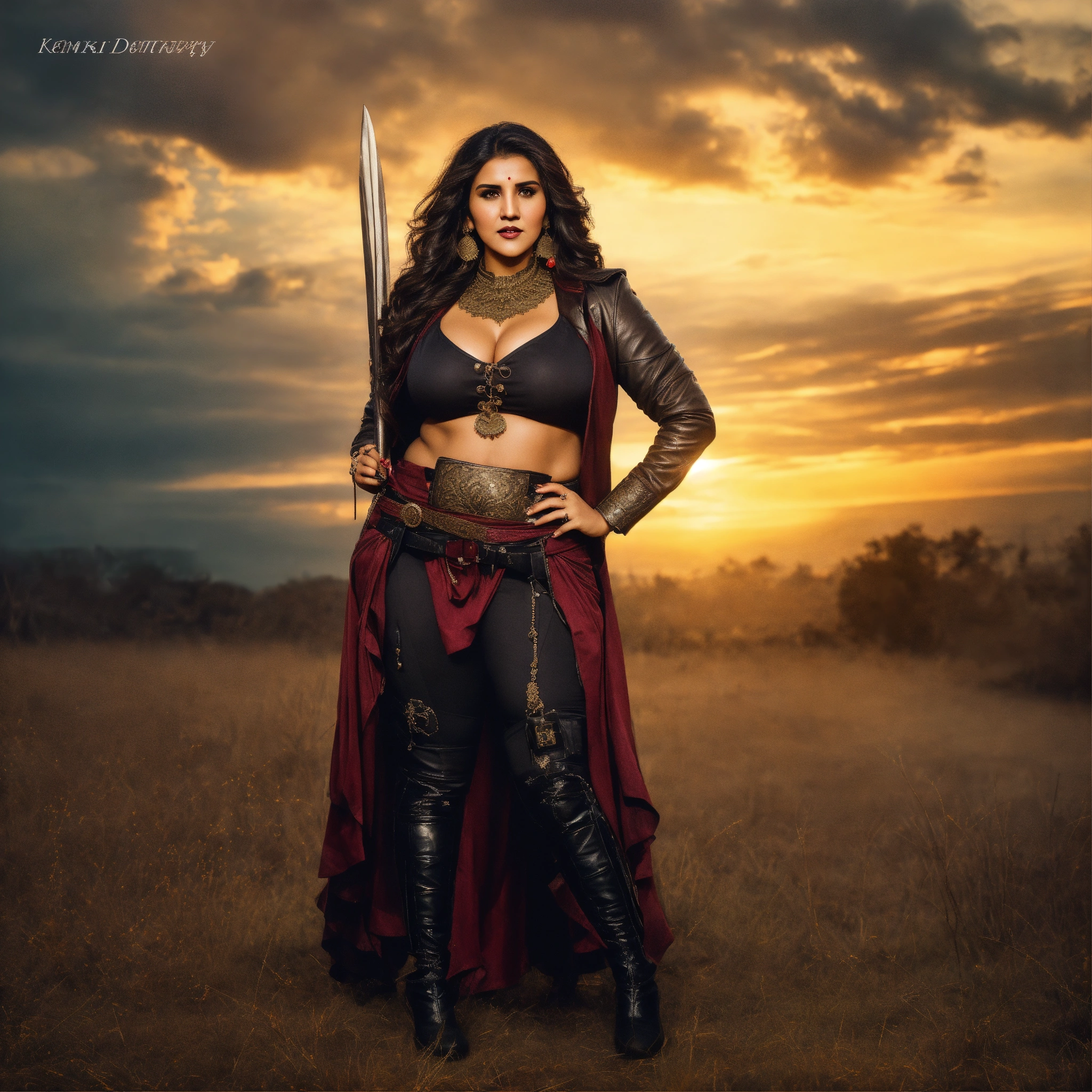 Lexica - Realistic gothic digital photography women portrait romancing ...