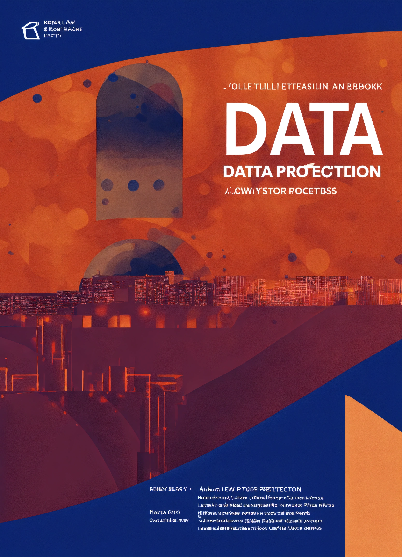 Lexica - Book cover for law texbook on data protection