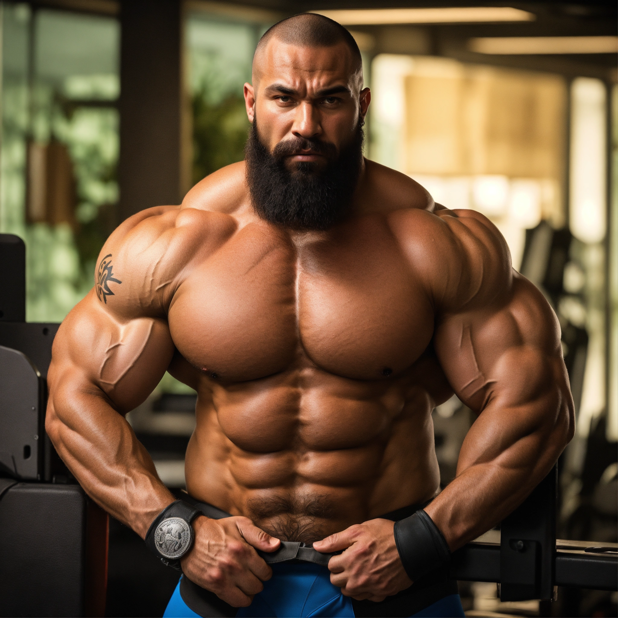 Lexica - 30-year-old hairy man with big muscles, Kano from Mortal ...