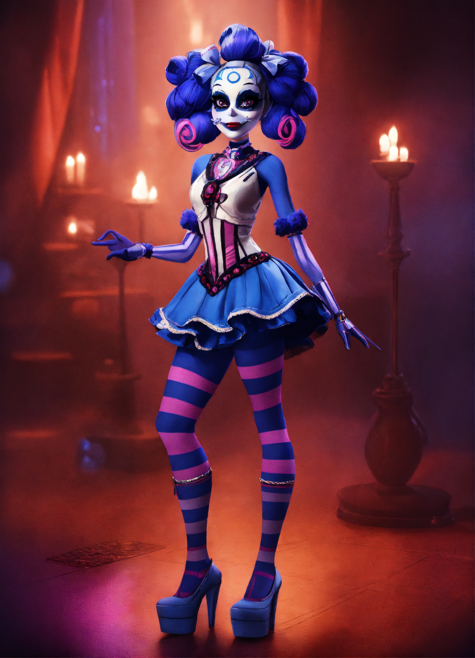 Lexica - Ballora from sister location full body