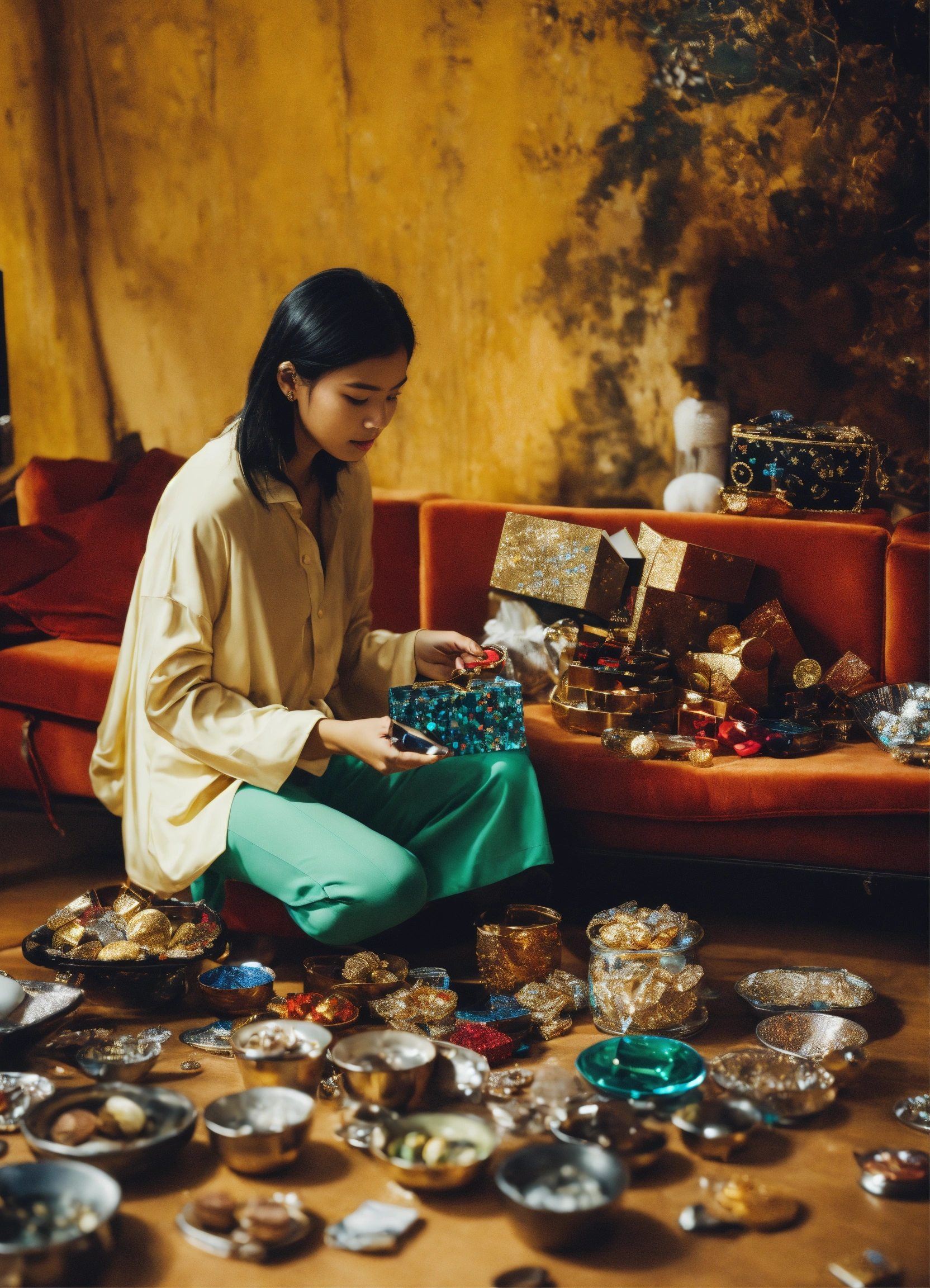 Lexica - A person indulging in materialistic things