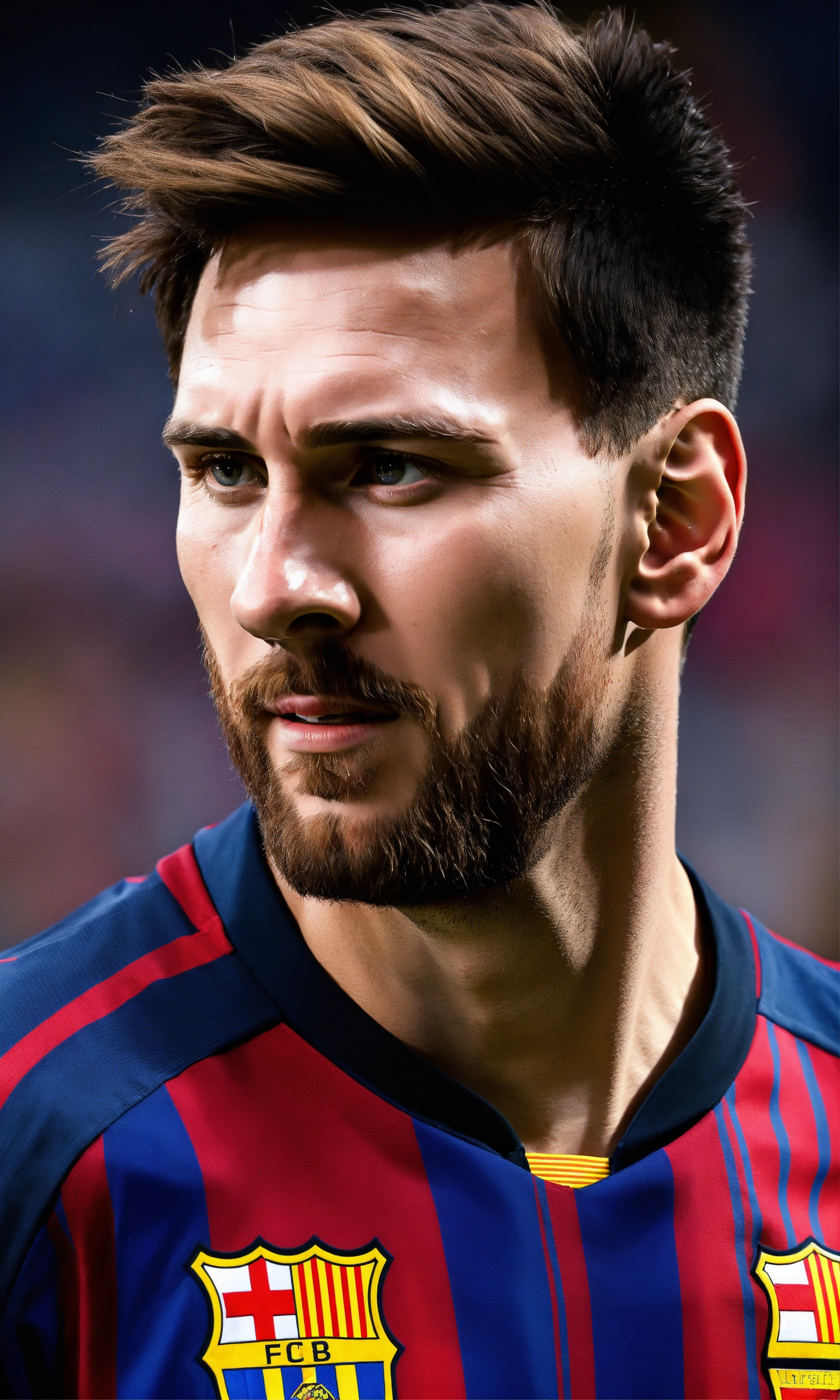 Lexica - Lionel Messi, looking at camera, ultra realistic, high quality