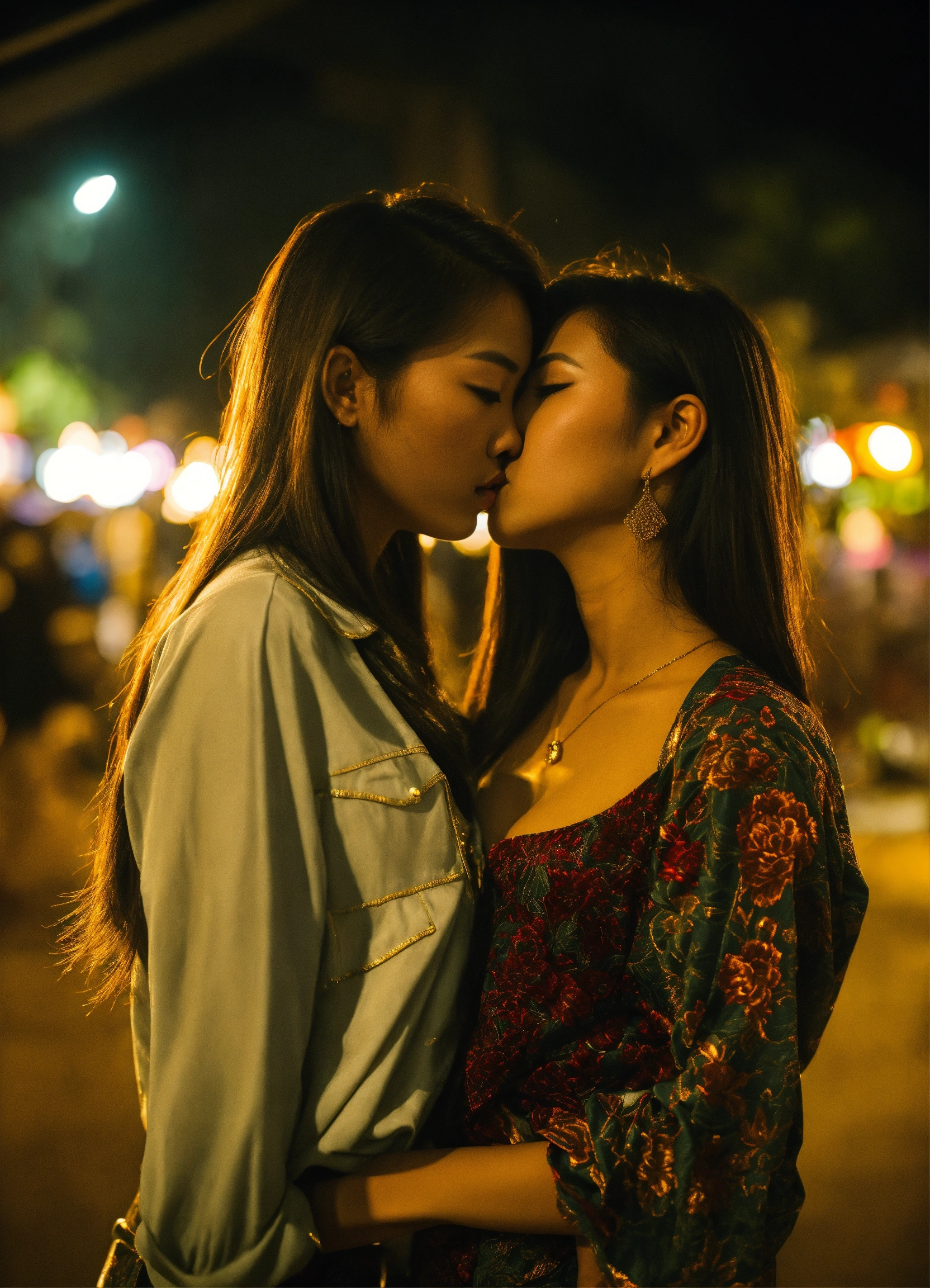 Lexica - Lesbian kiss in thailand