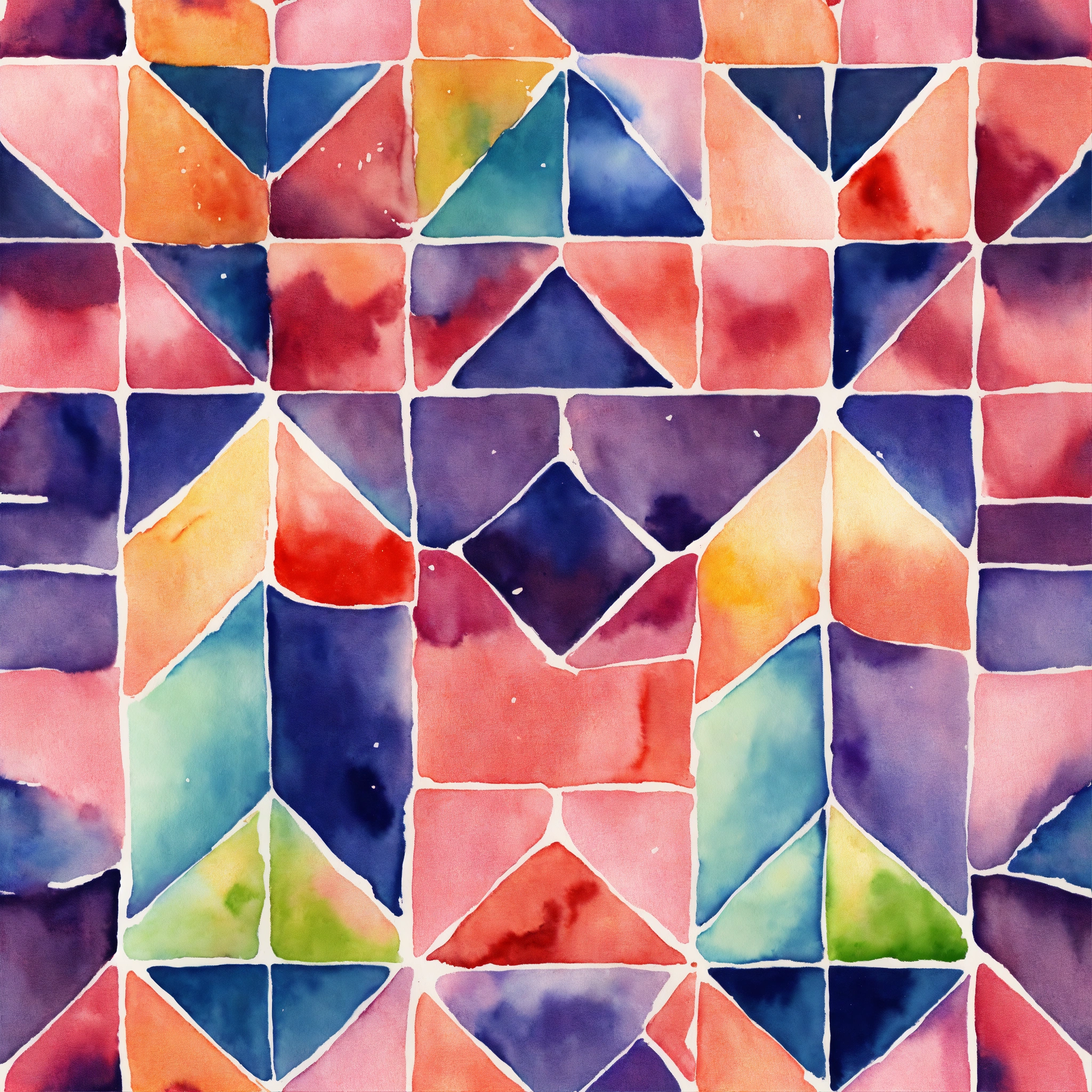 Lexica - Watercolor abstract pattern
