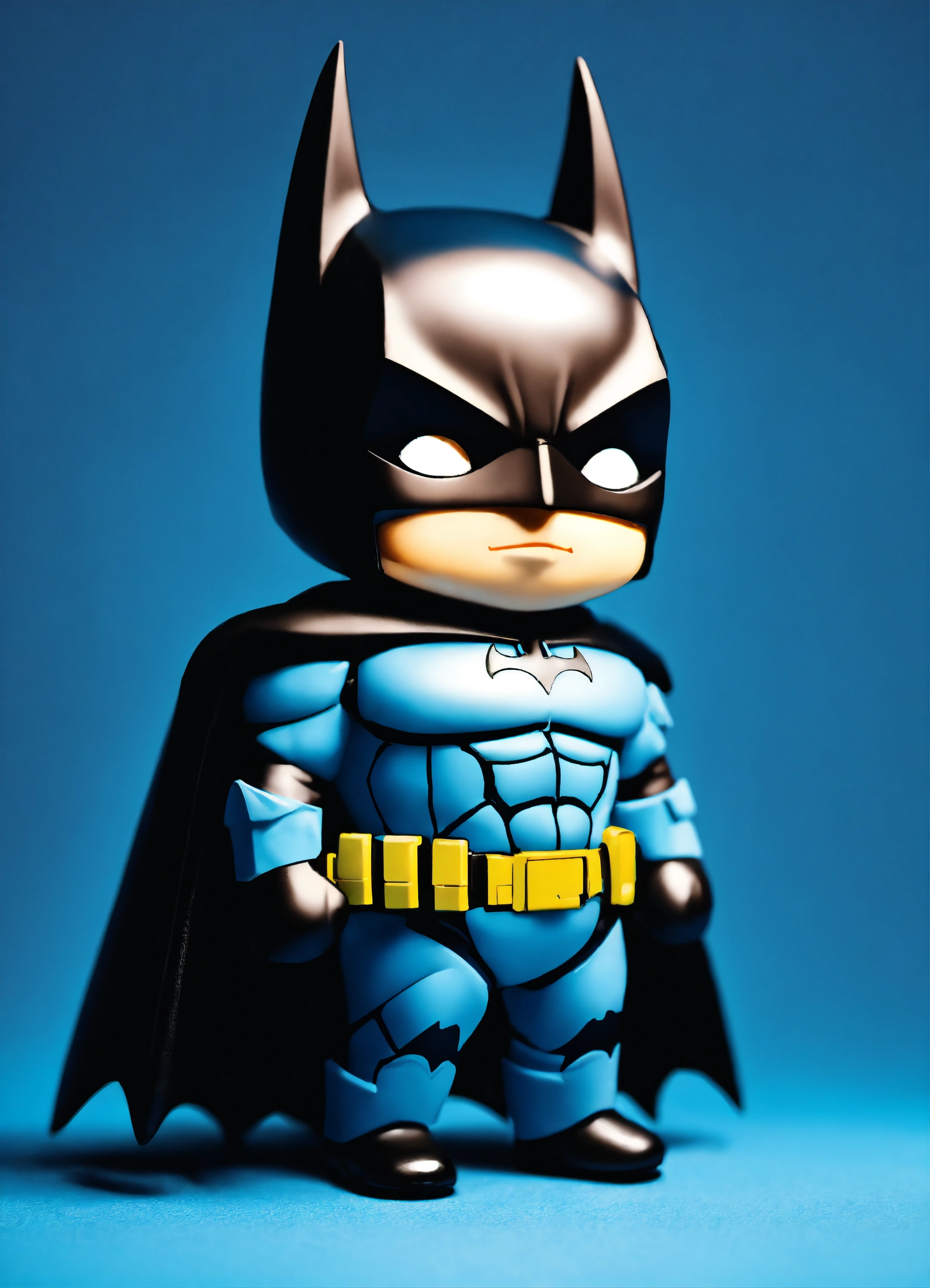Lexica - Tiny cute isometric batman, 100mm lens, trending on polycount ...