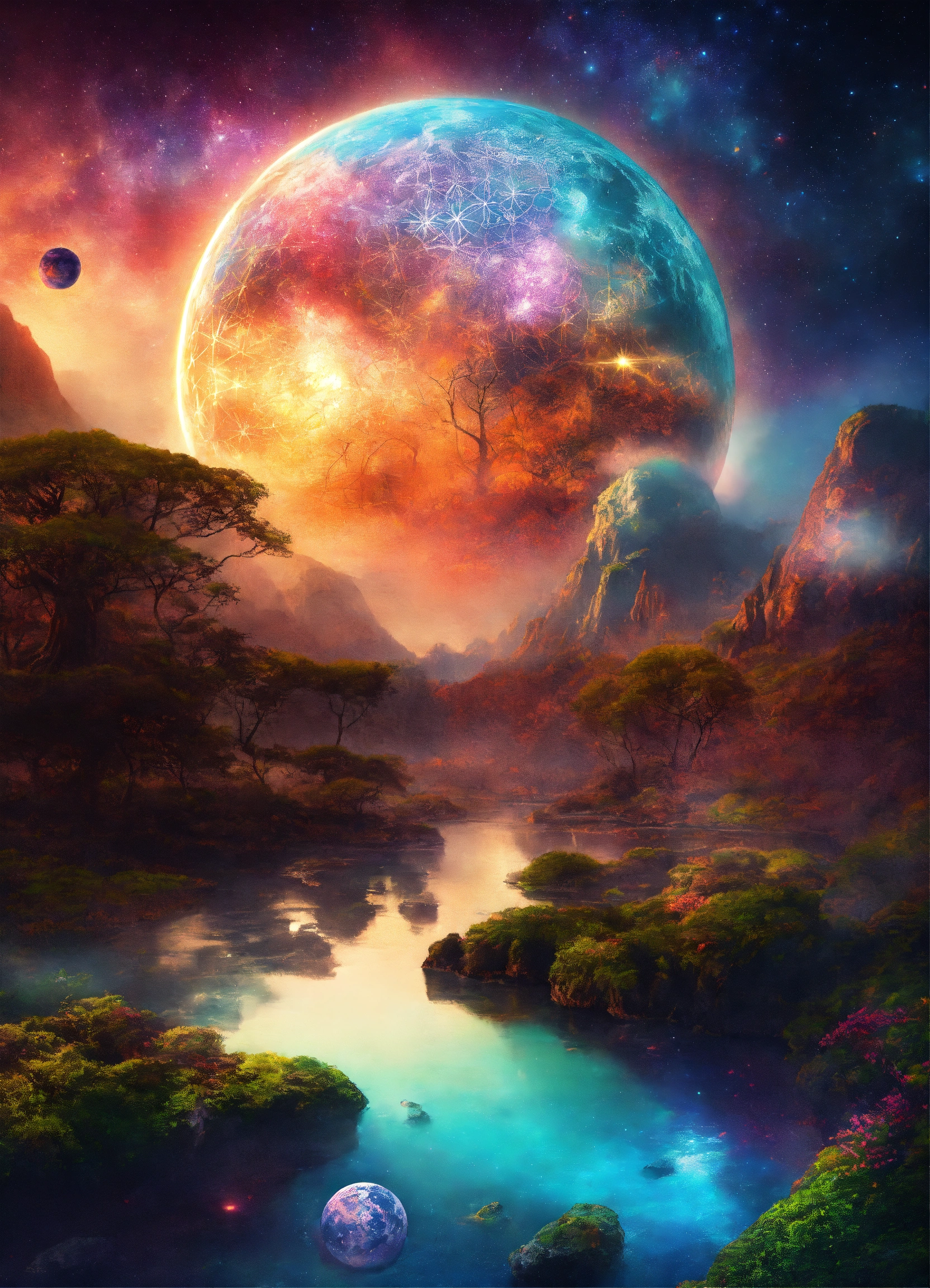 Lexica - Zen mind consciousness planet cosmic mystic chill etheral alchemy