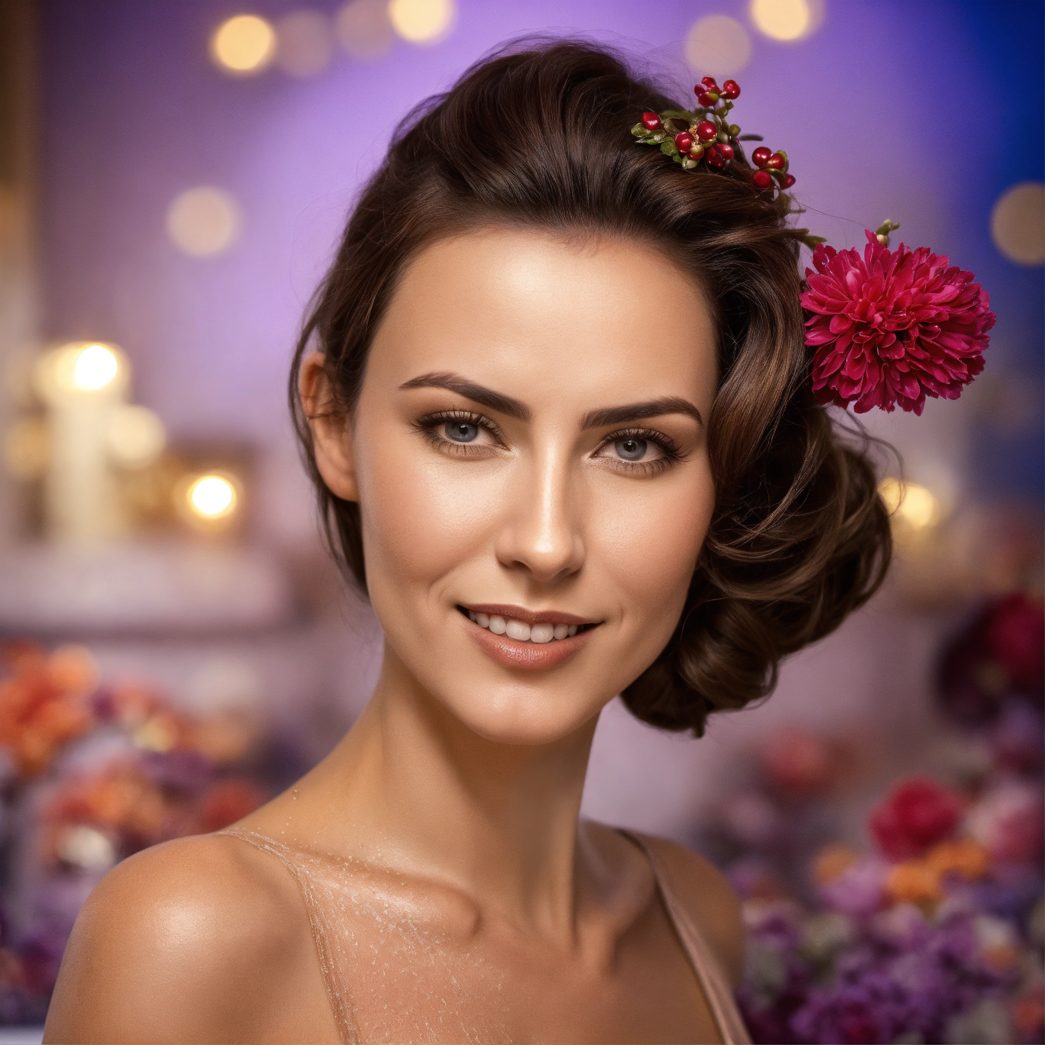Lexica - Distinta signora che si spalma la crema sul viso con gesto ...