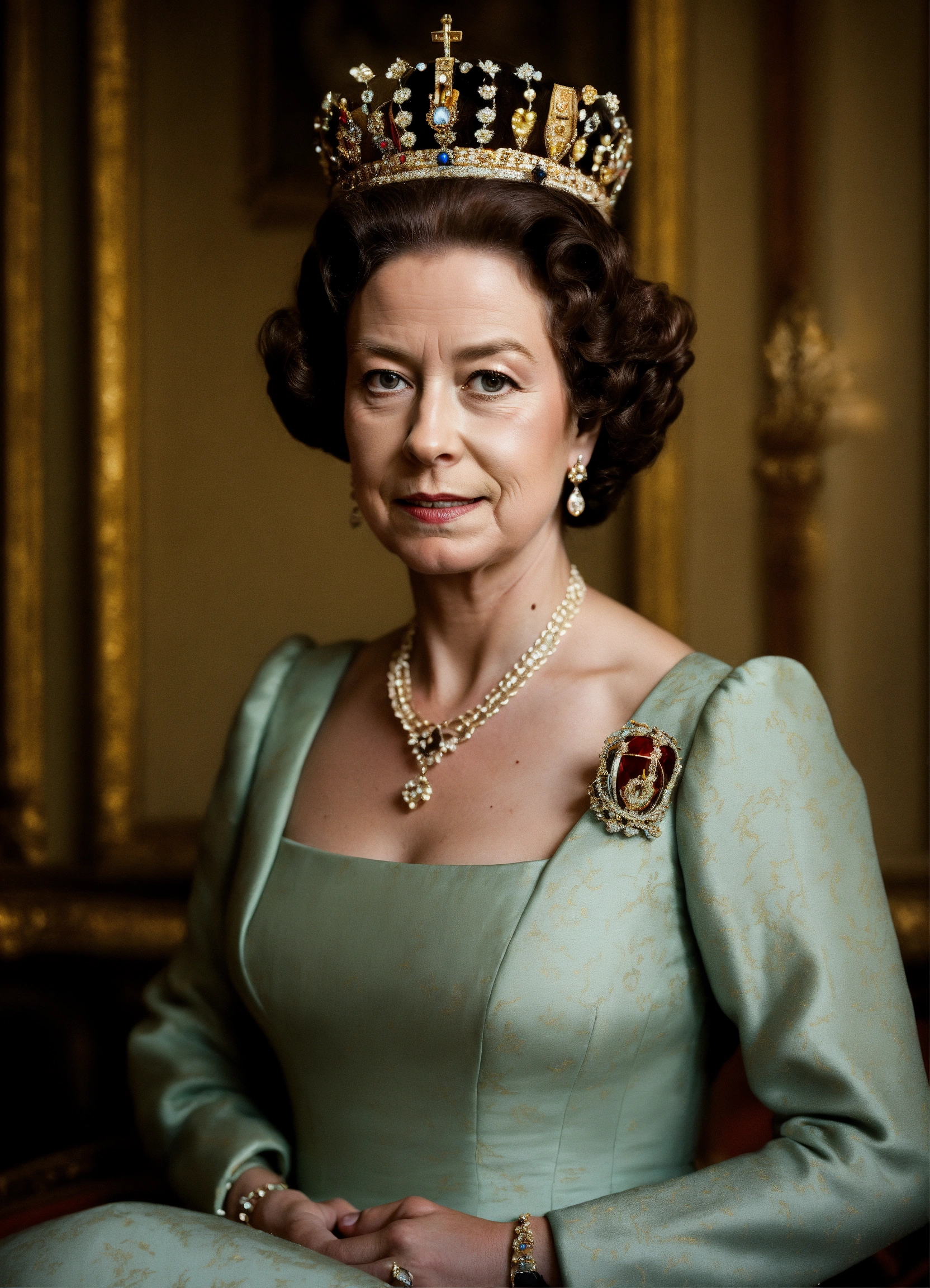 Lexica - Take a photo of the queen in reference style
