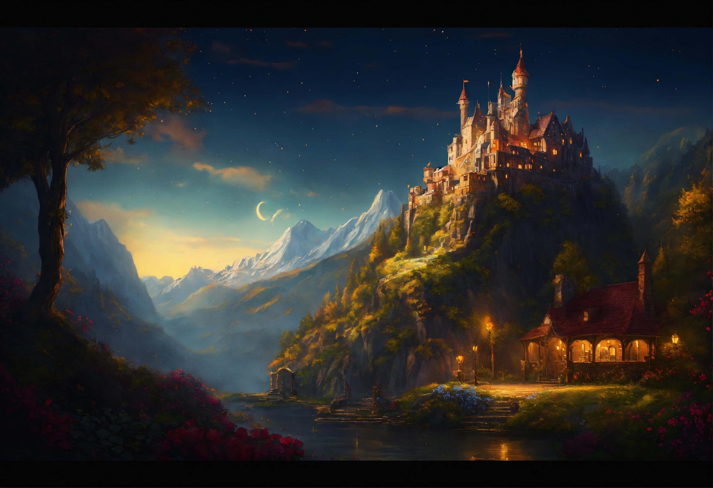 Lexica - Epic beautiful shot of a ultra detailed little scenery from ...