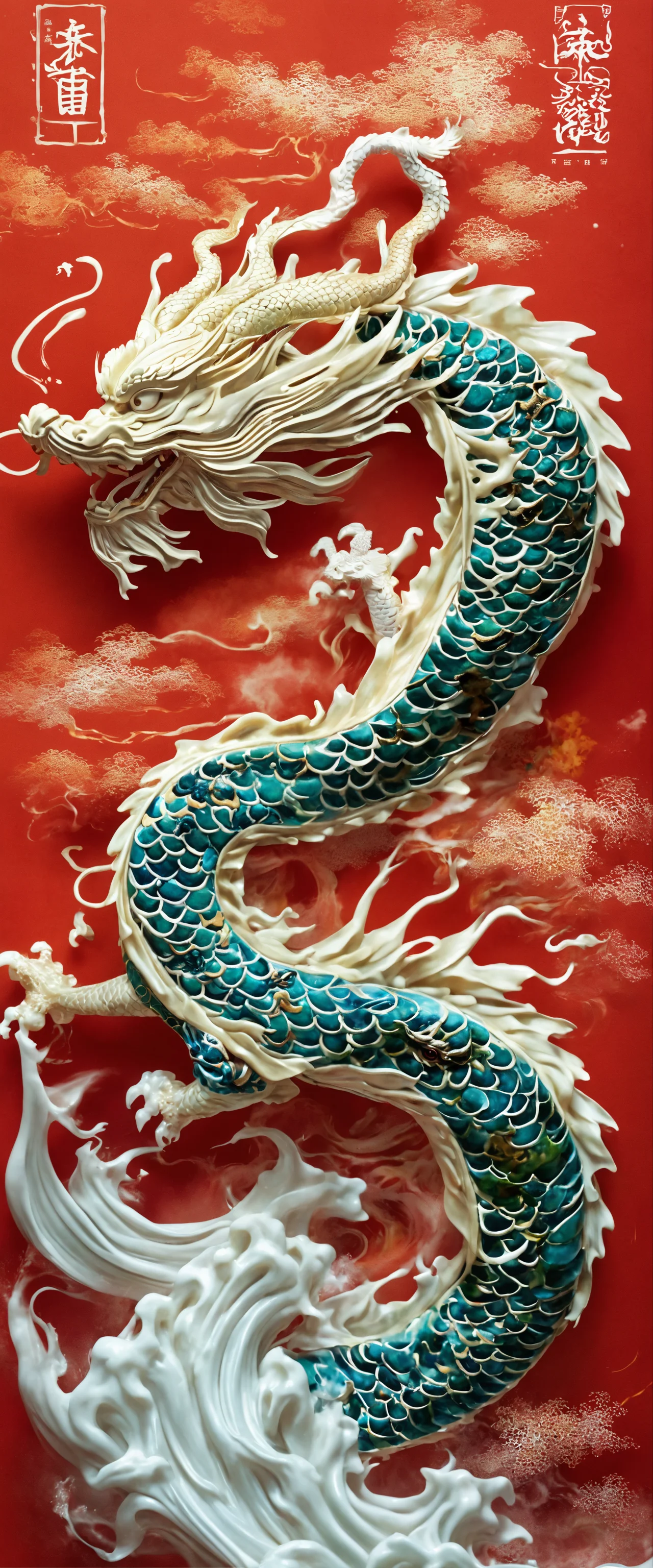 Lexica - Create a stunning image showcasing a magnificent Chinese ...