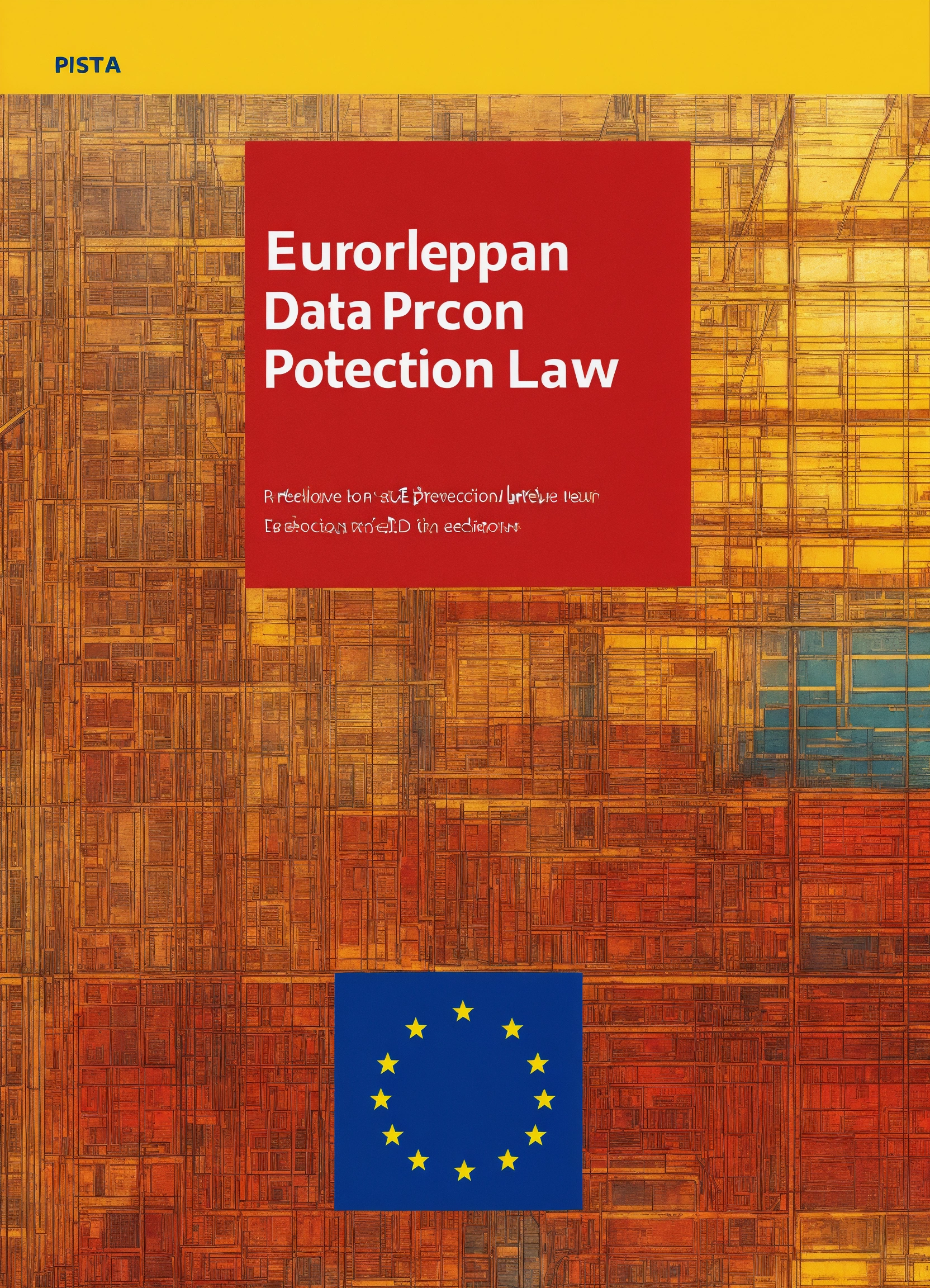 Lexica - Cover for european data protection law textbook without people ...