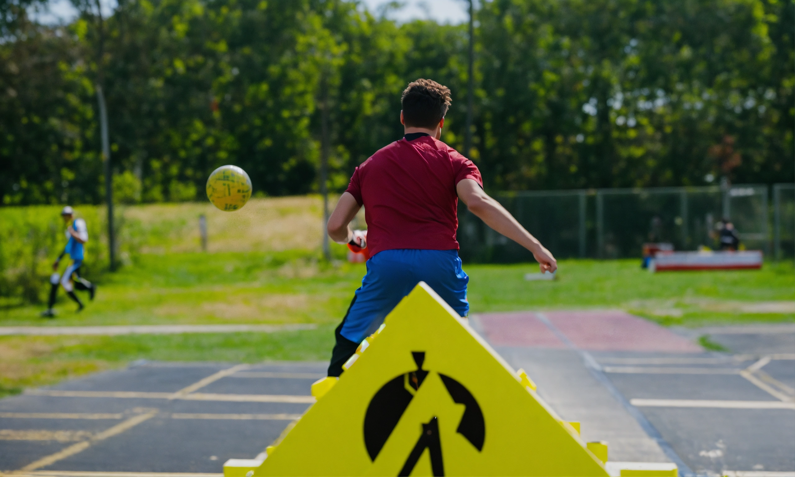 Lexica - Young man passing thru obstacles