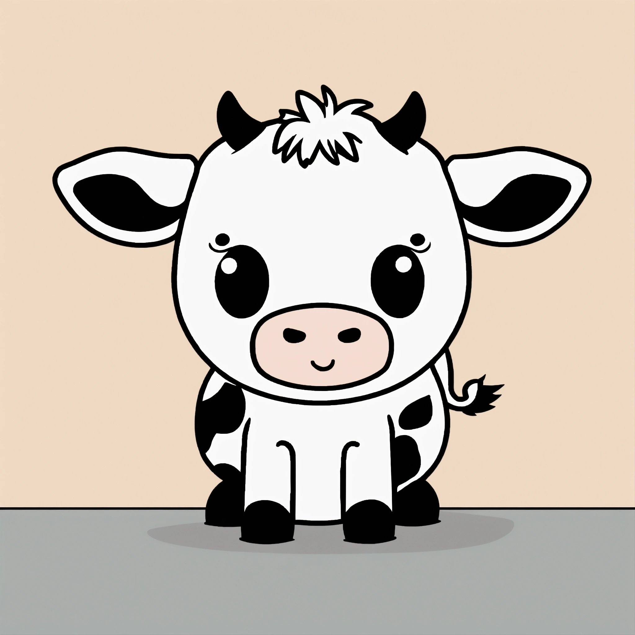 Lexica - Cute small cow for a toddler’s, big cute eyes, pixar style ...