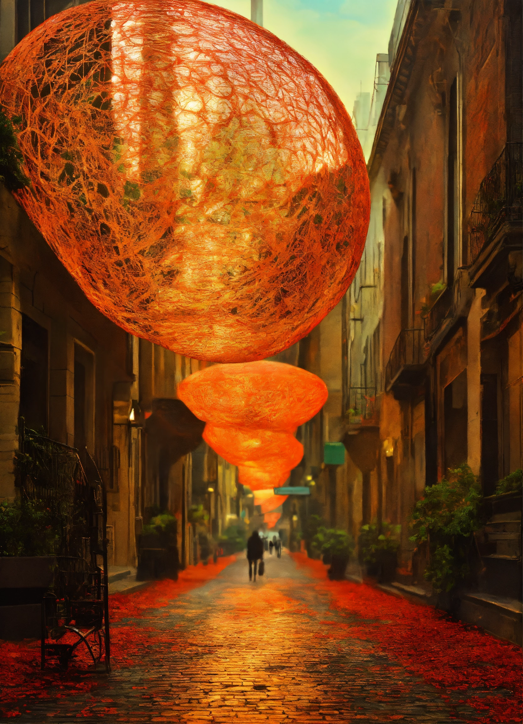 Lexica - Beautiful, intricate, complex, Street art, net art, impasto