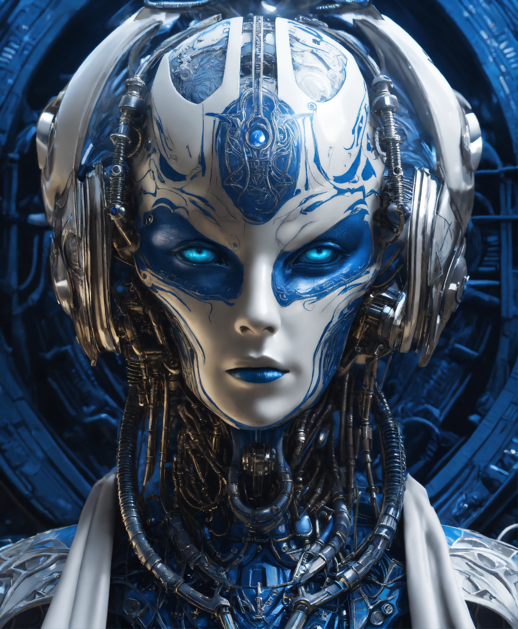 Lexica - Upper Body Extraterrestrial mechanical deity of storms in ...