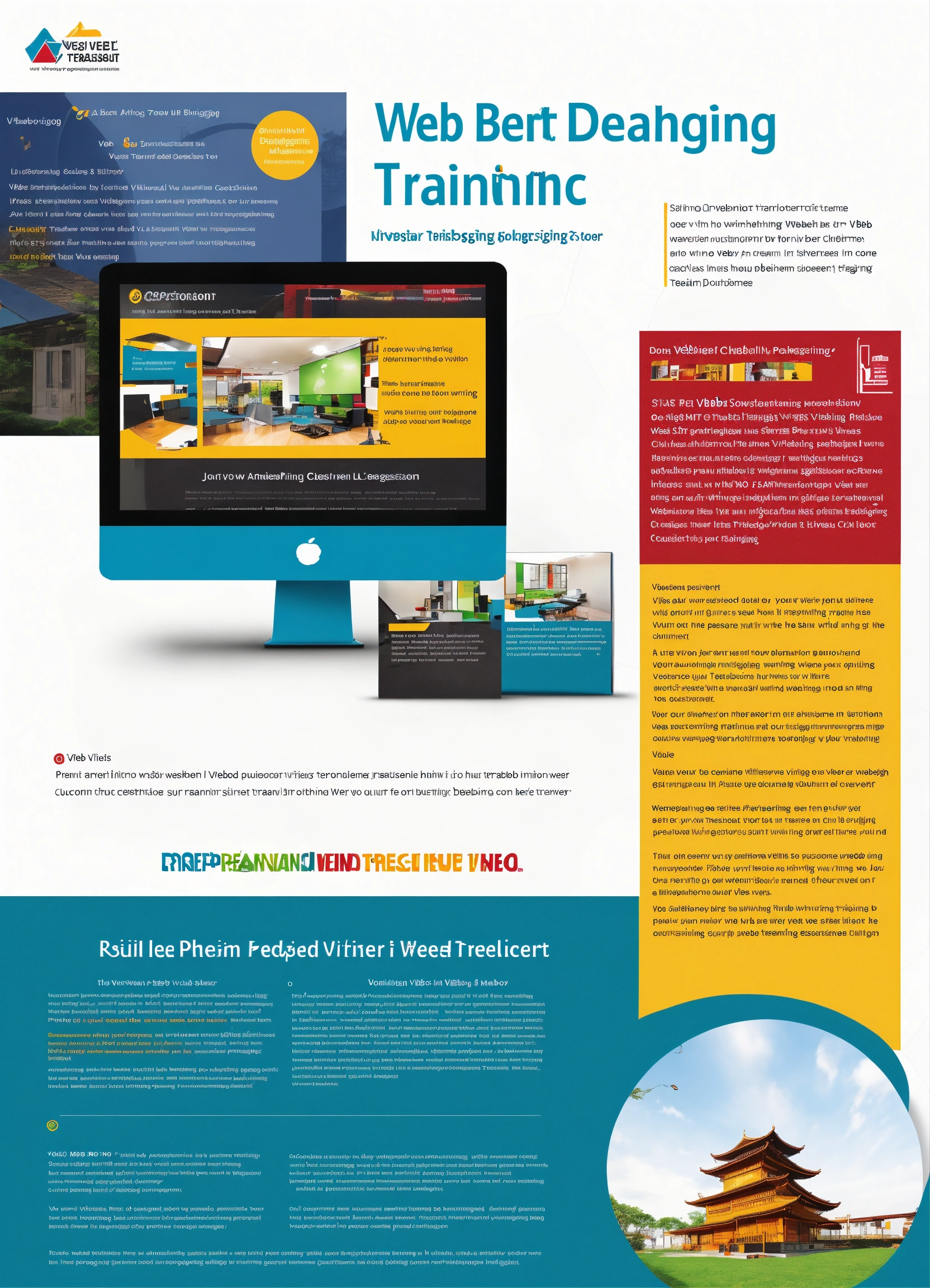 Lexica - Visuals for Web Designing Training Program Handout/Brochure