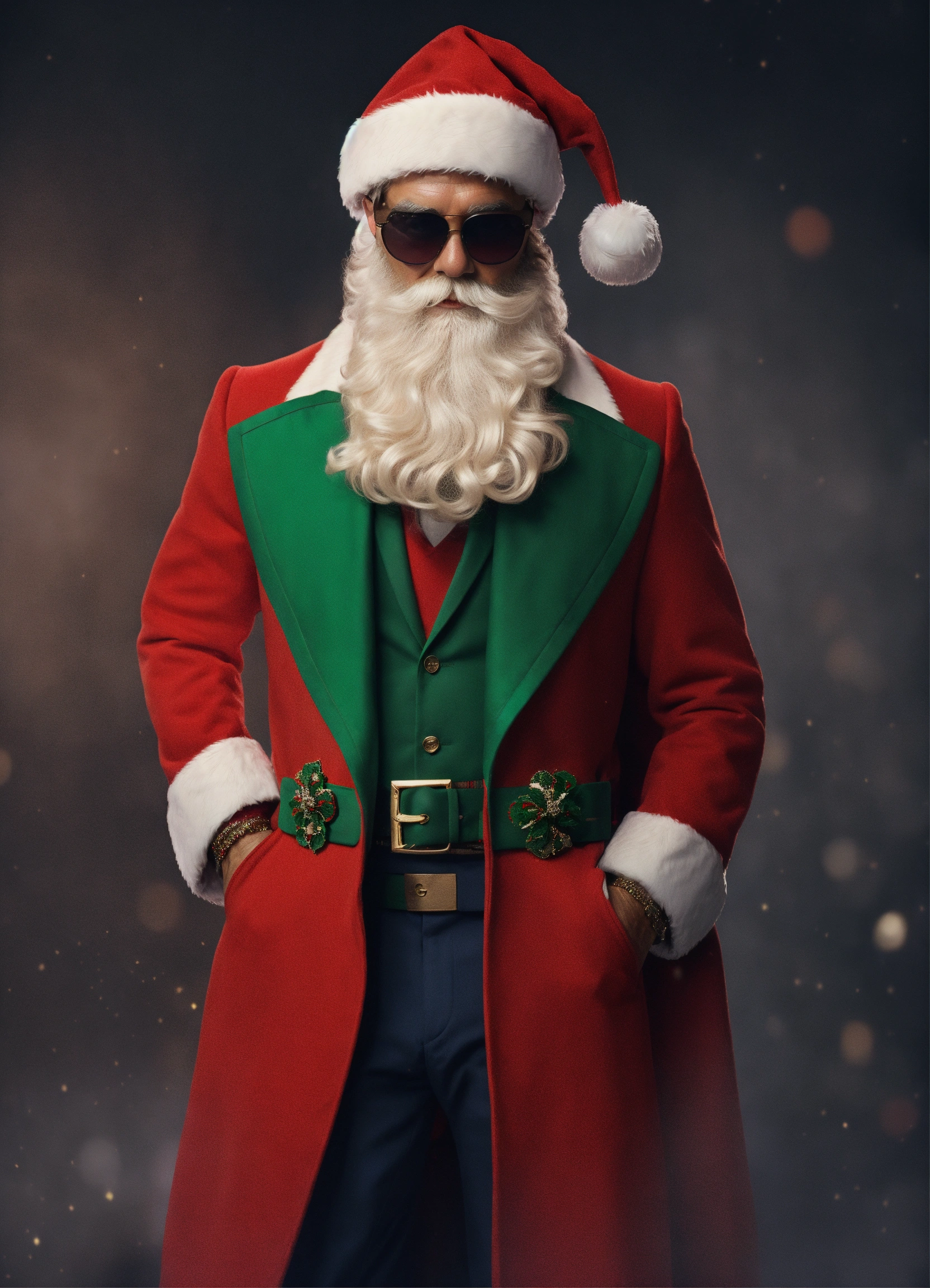 Modern santa claus costume store